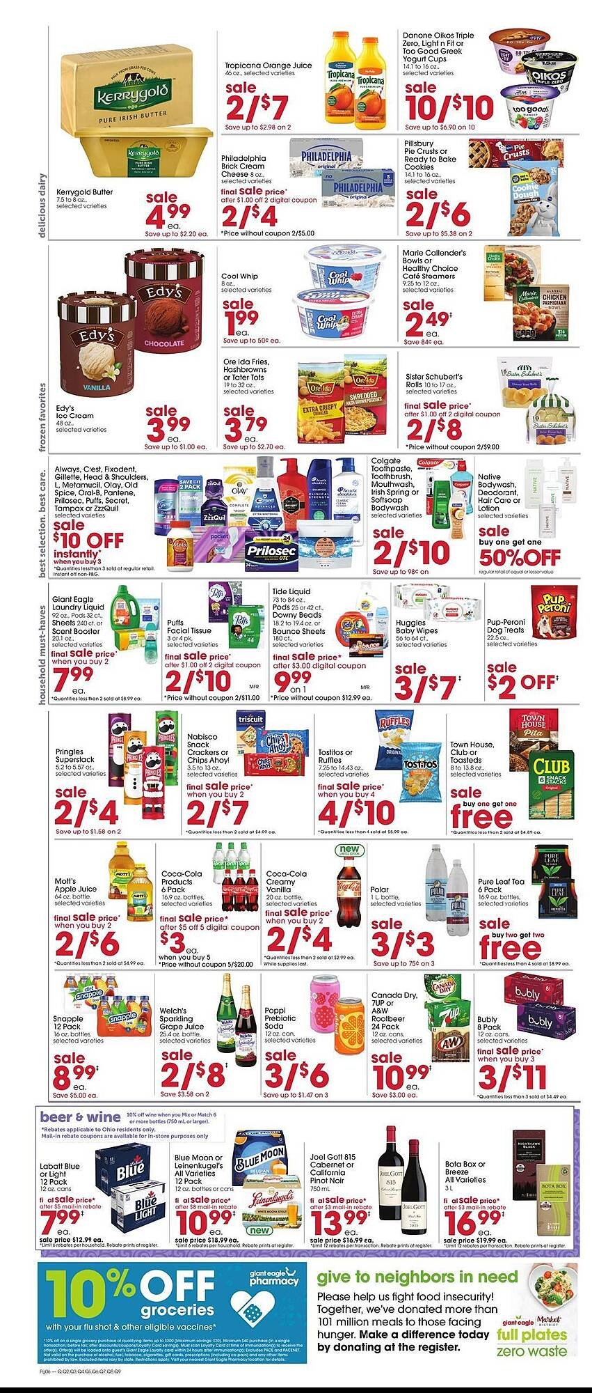 Giant Eagle weekly ad
