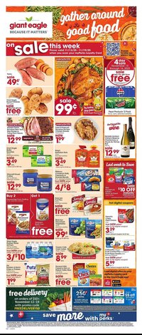 Giant Eagle weekly ad