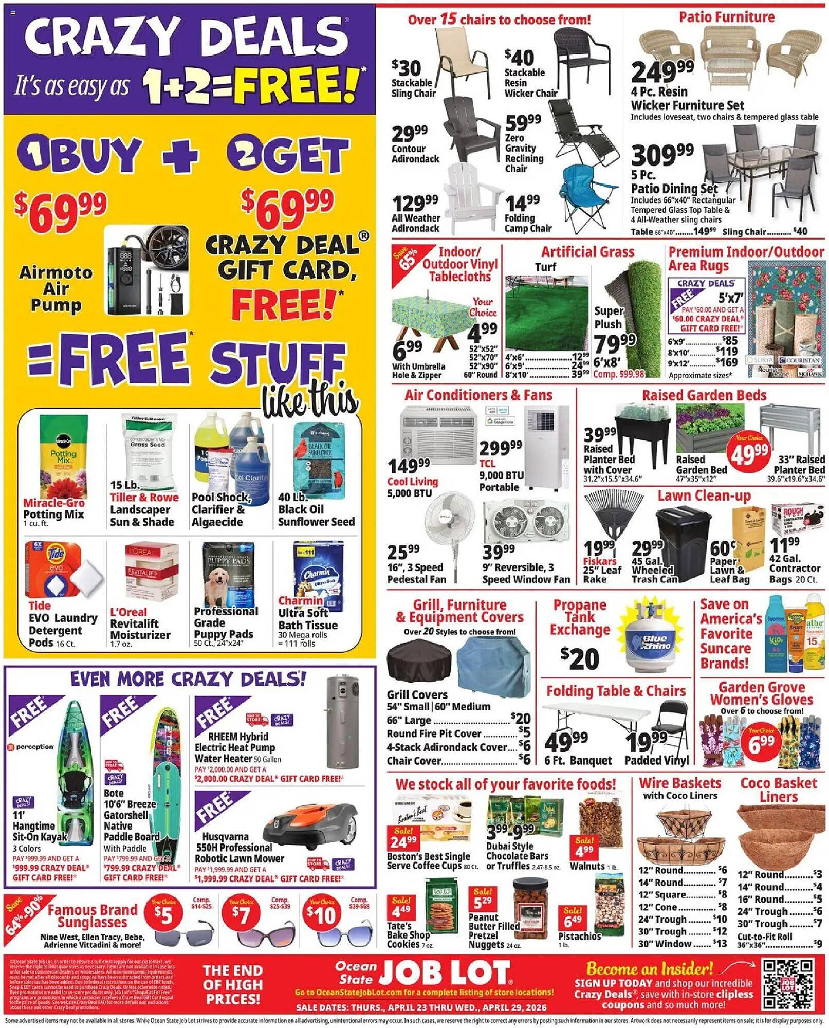Ocean State Job Lot flyer