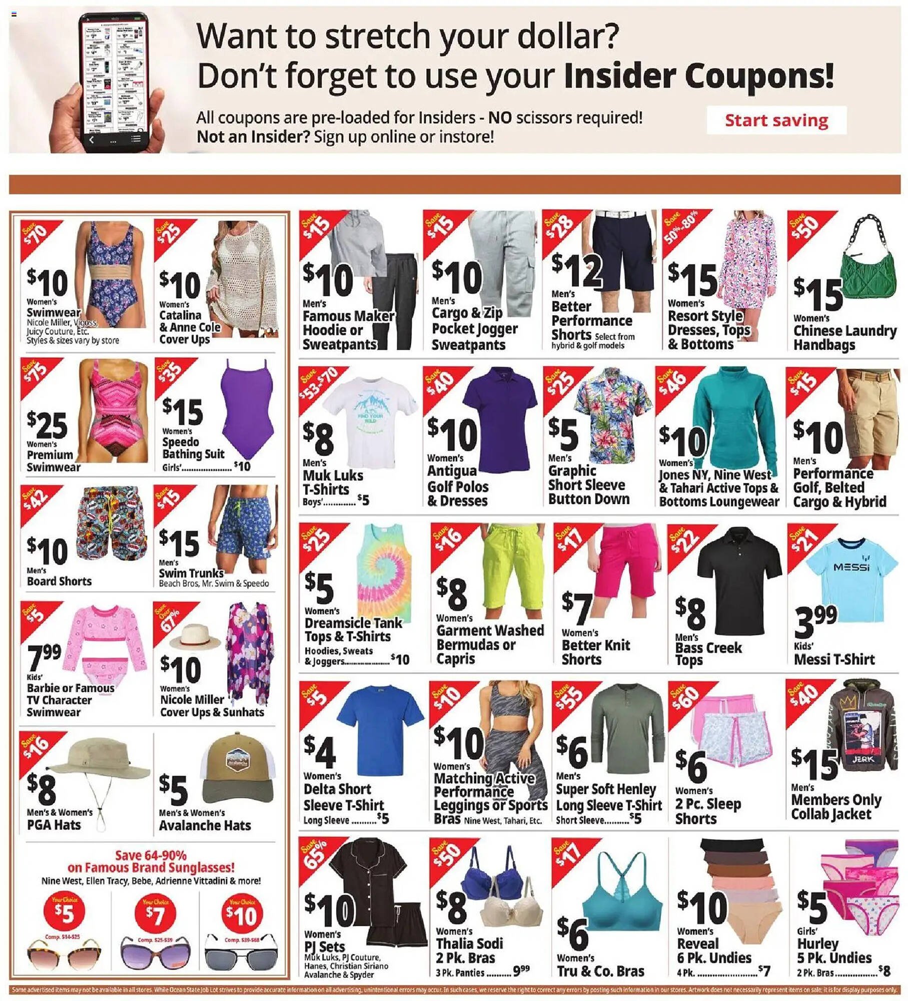 Ocean State Job Lot flyer