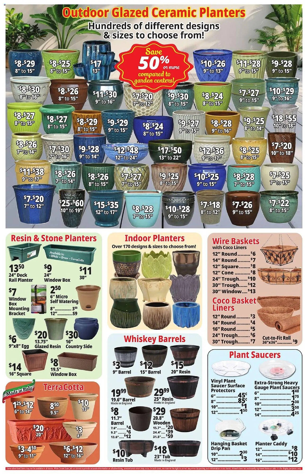 Ocean State Job Lot flyer