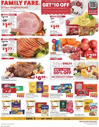 Family Fare weekly ad