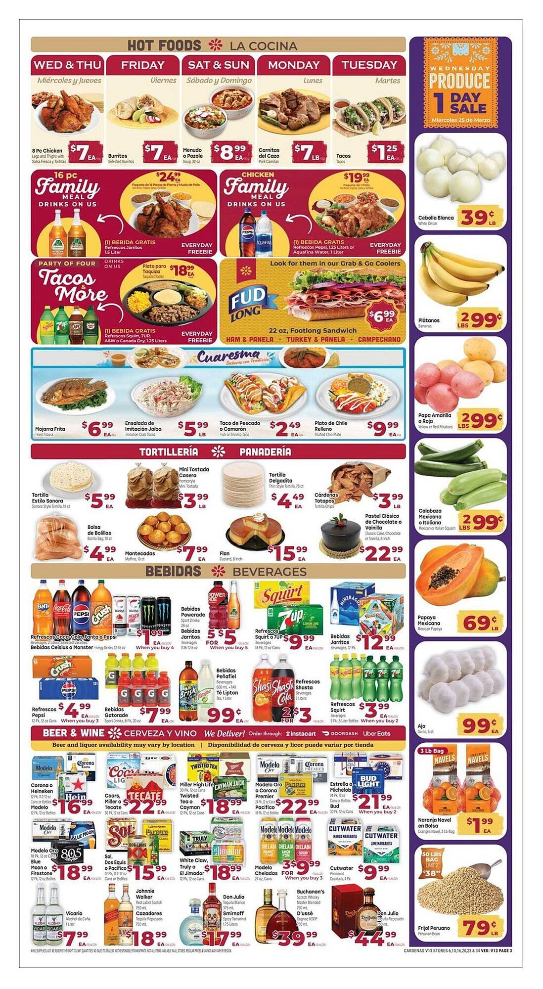 Cardenas weekly ad