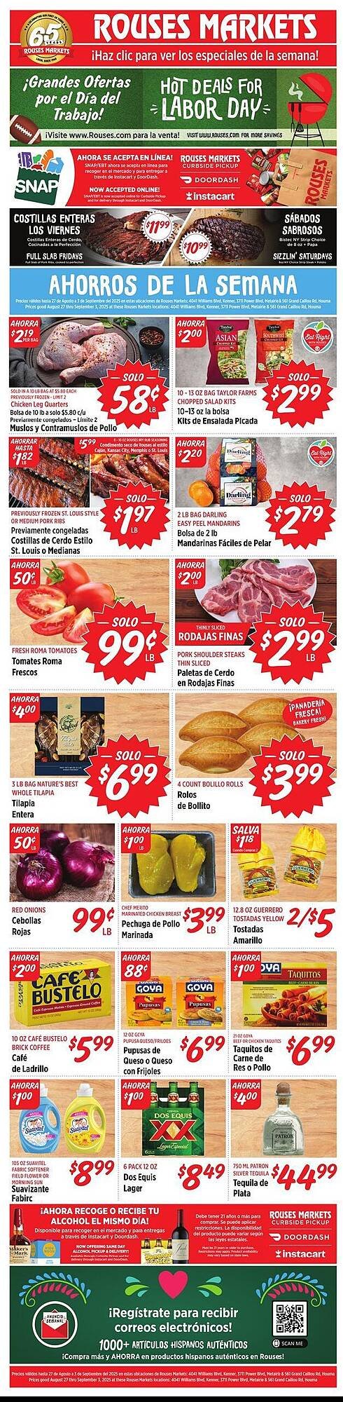 Rouses Weekly Ad (2025-08-27 - 2025-09-03) | 1