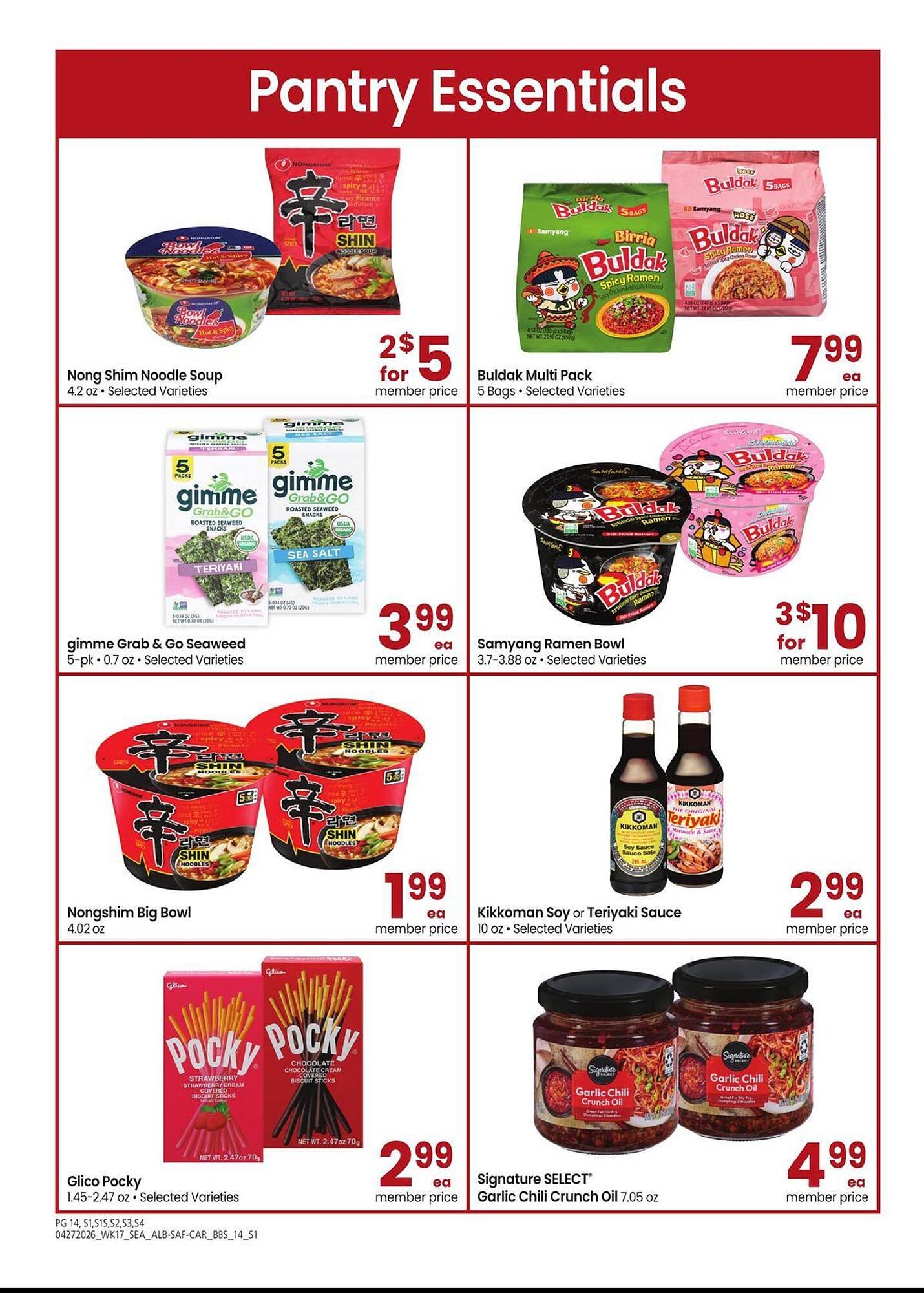 Safeway weekly ad
