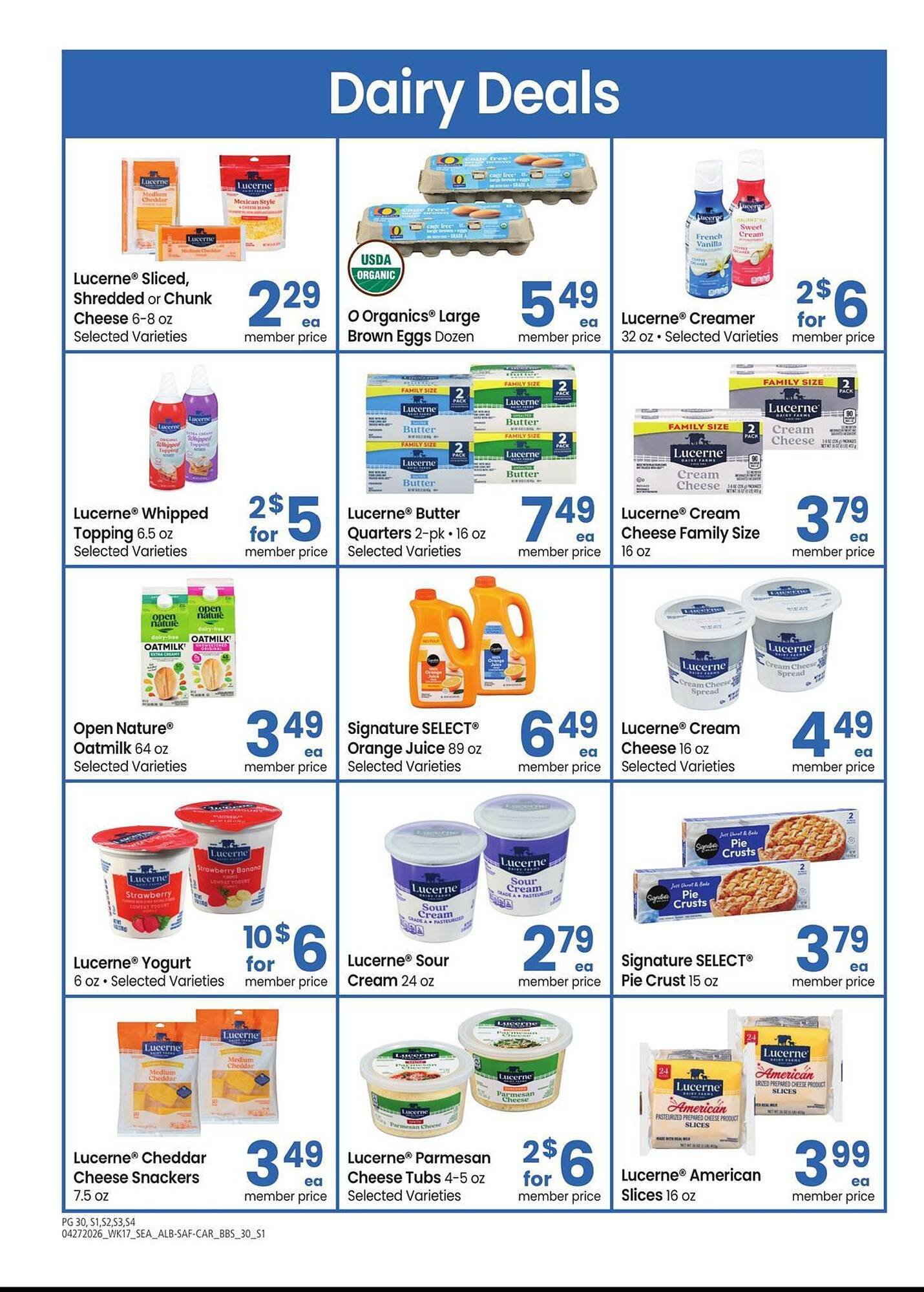 Safeway weekly ad