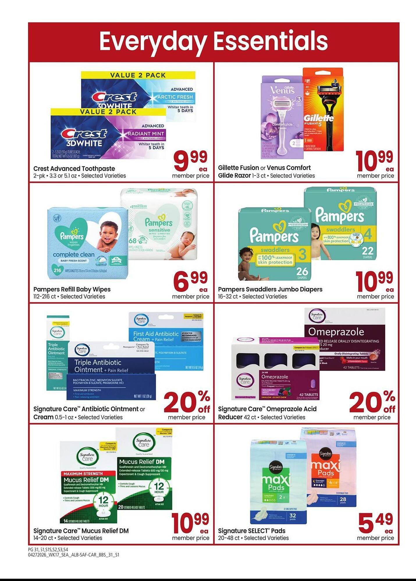 Safeway weekly ad