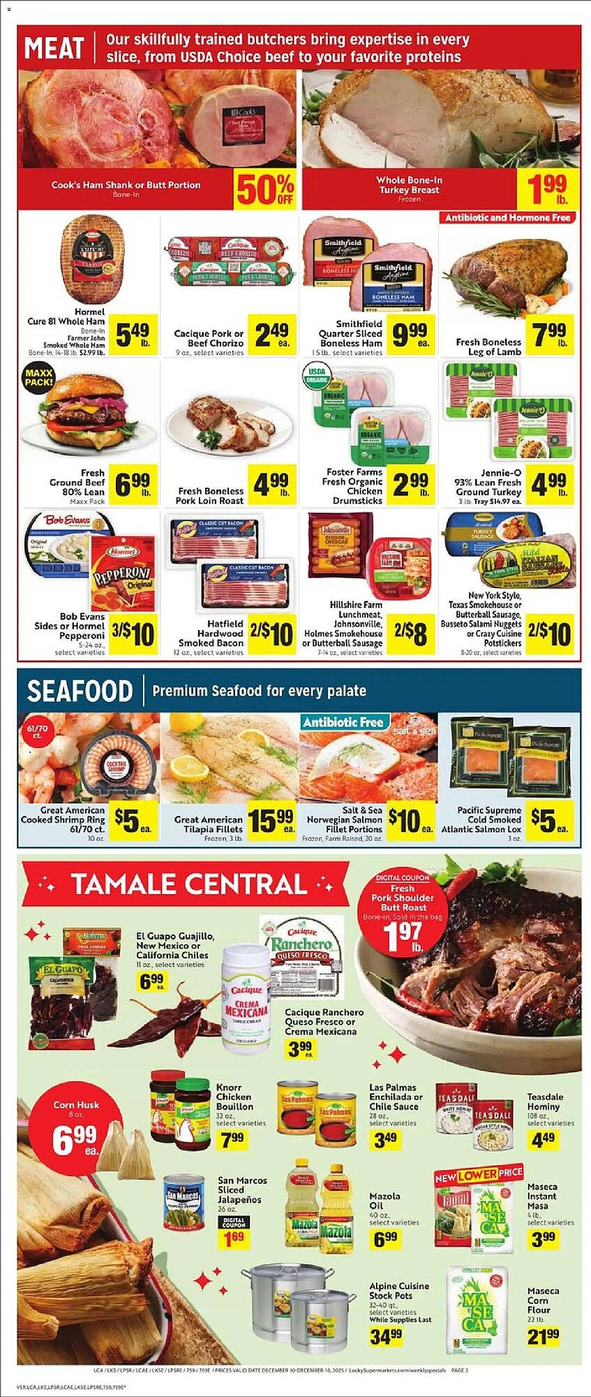 Lucky Supermarkets weekly ad