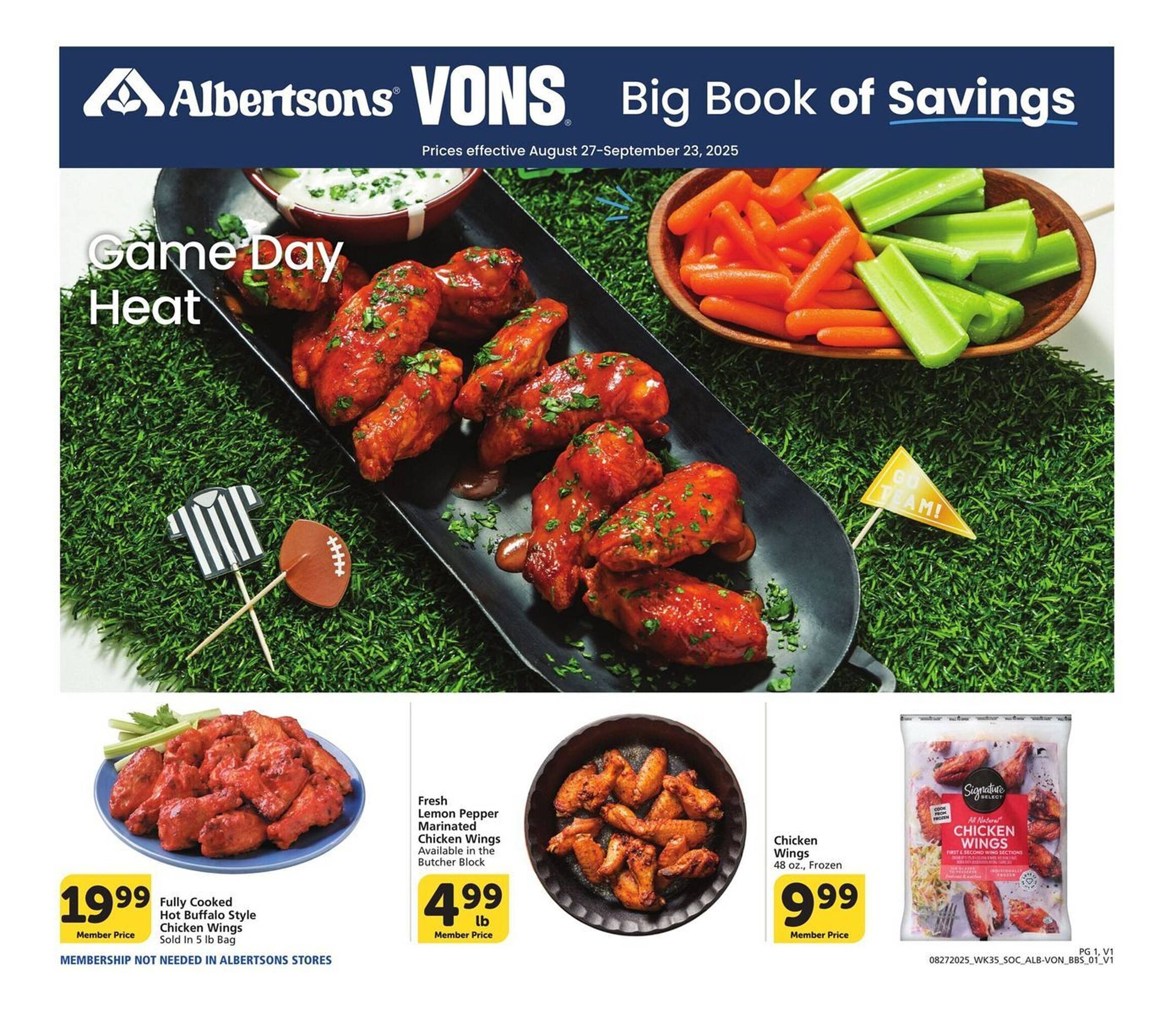 Albertsons Weekly Ad (2025-08-27 - 2025-09-23) | 1