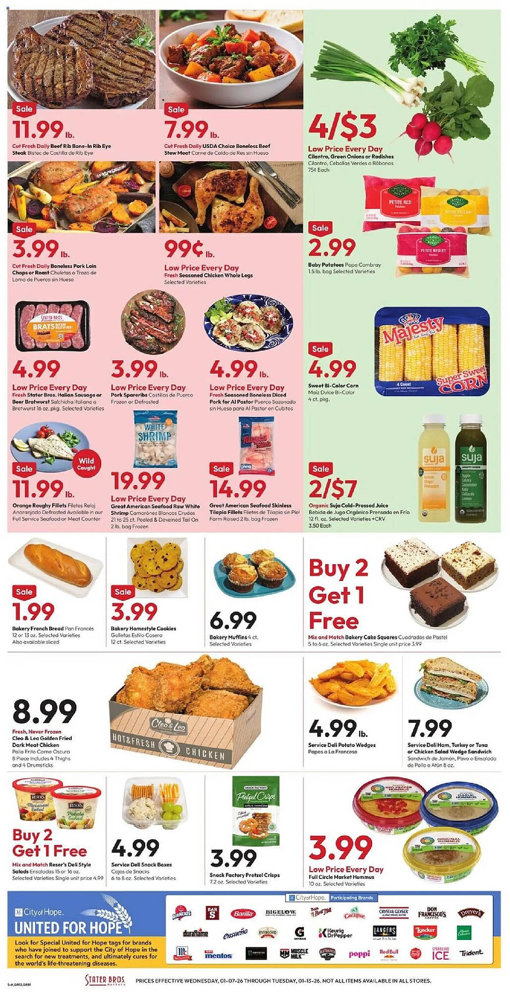 Stater Bros weekly ad