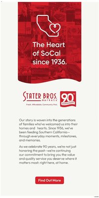 Stater Bros weekly ad