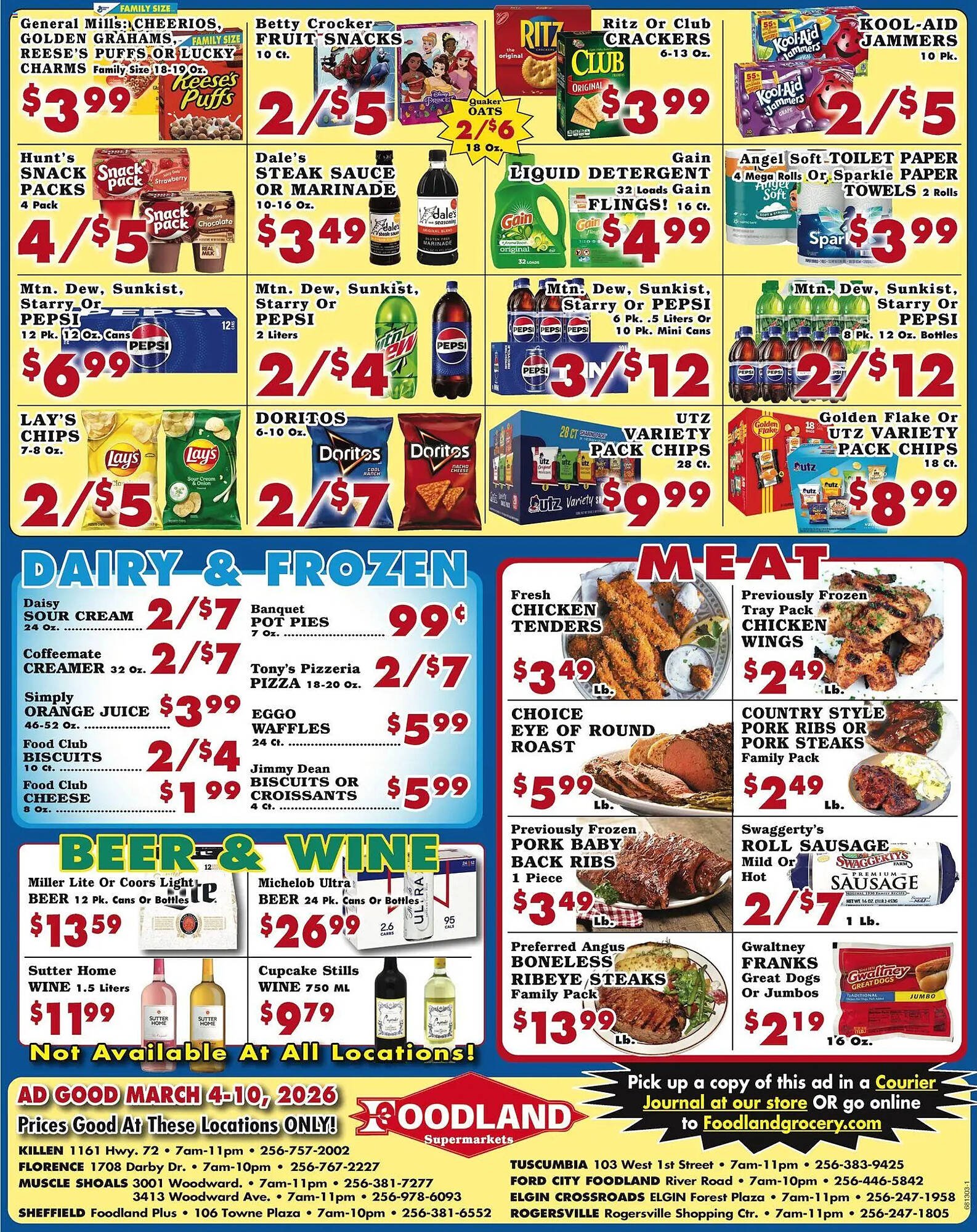 Foodland weekly ad