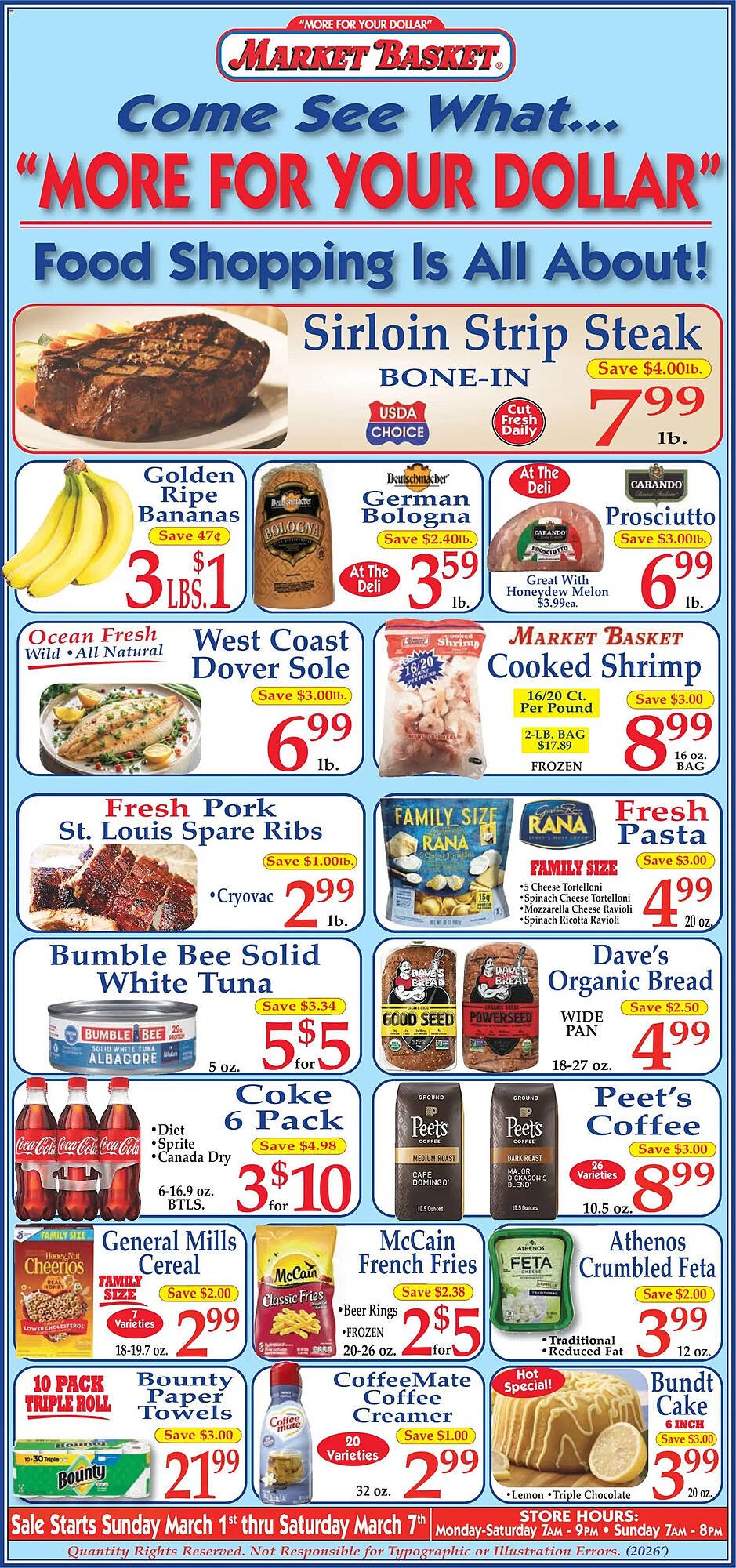 Market Basket weekly ad
