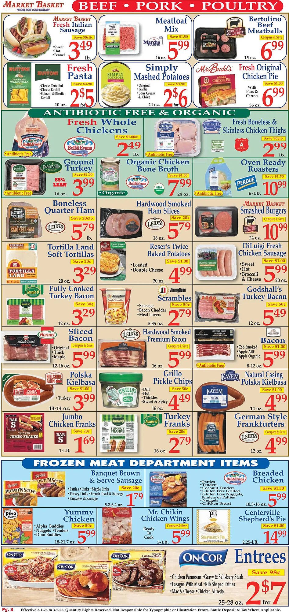 Market Basket weekly ad