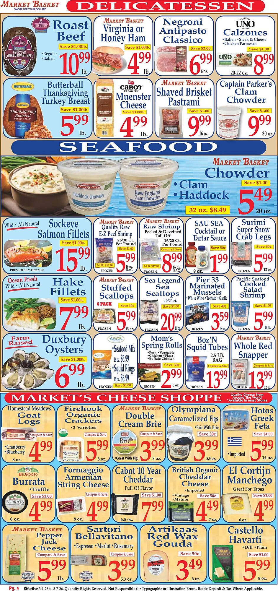 Market Basket weekly ad