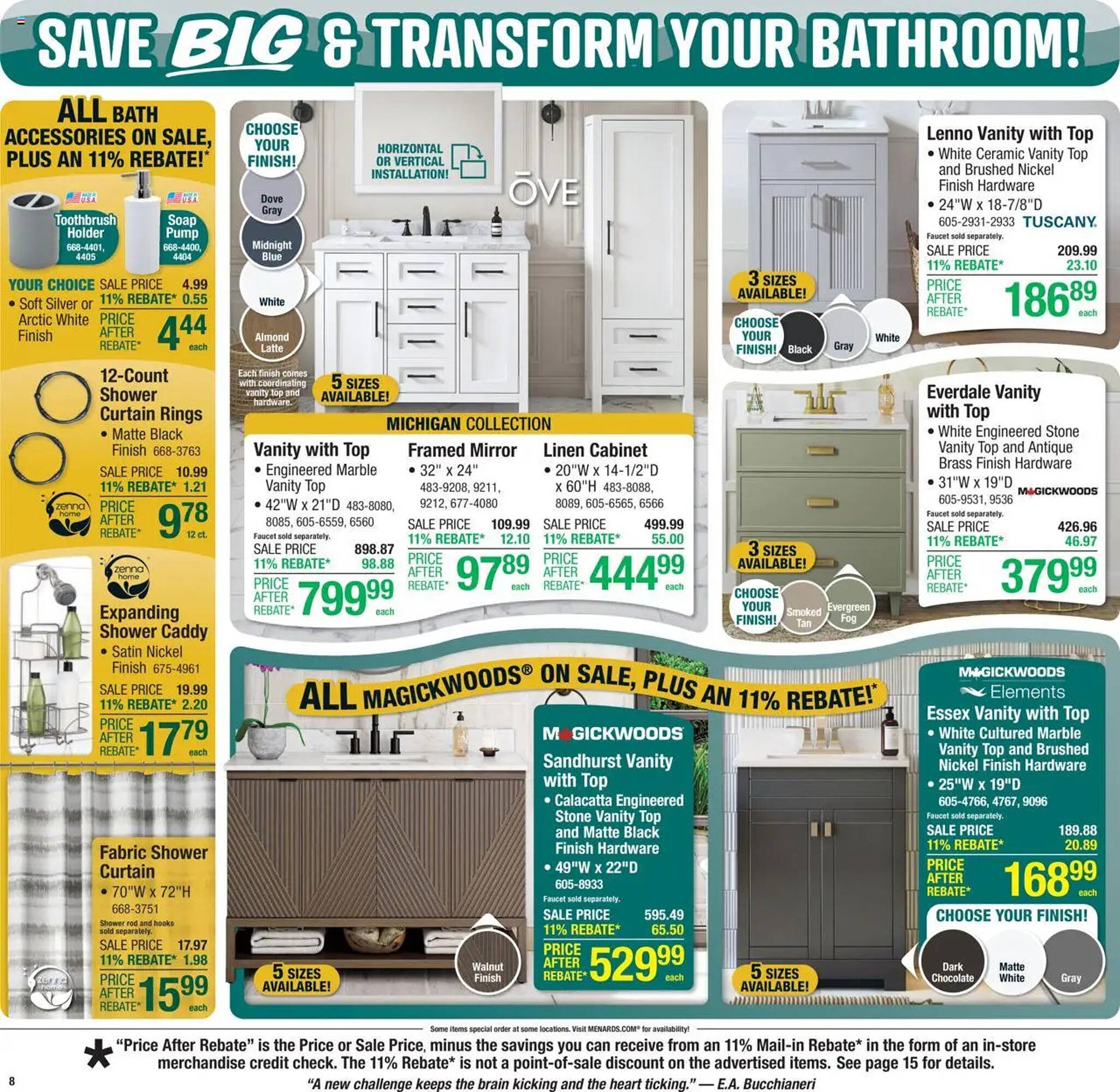 Menards weekly ad (2025-10-15 - 2025-10-21) | 11