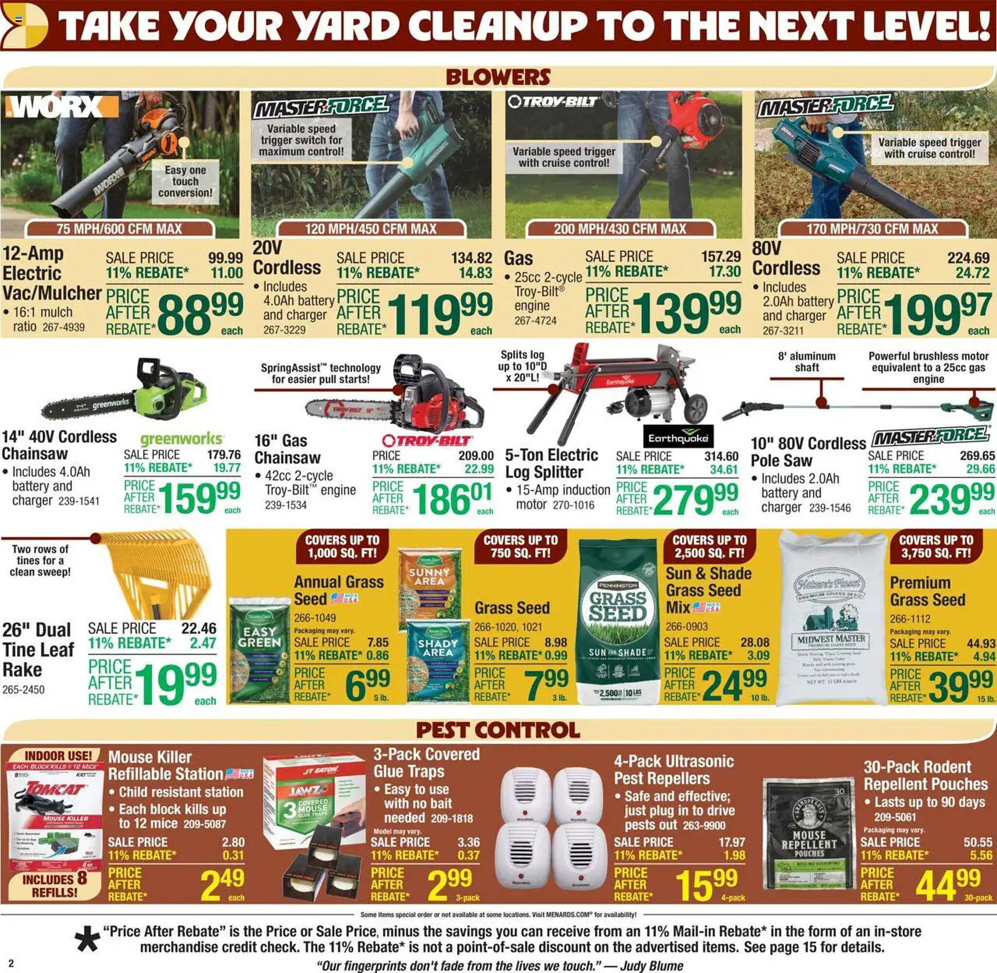 Menards weekly ad (2025-10-15 - 2025-10-21) | 3