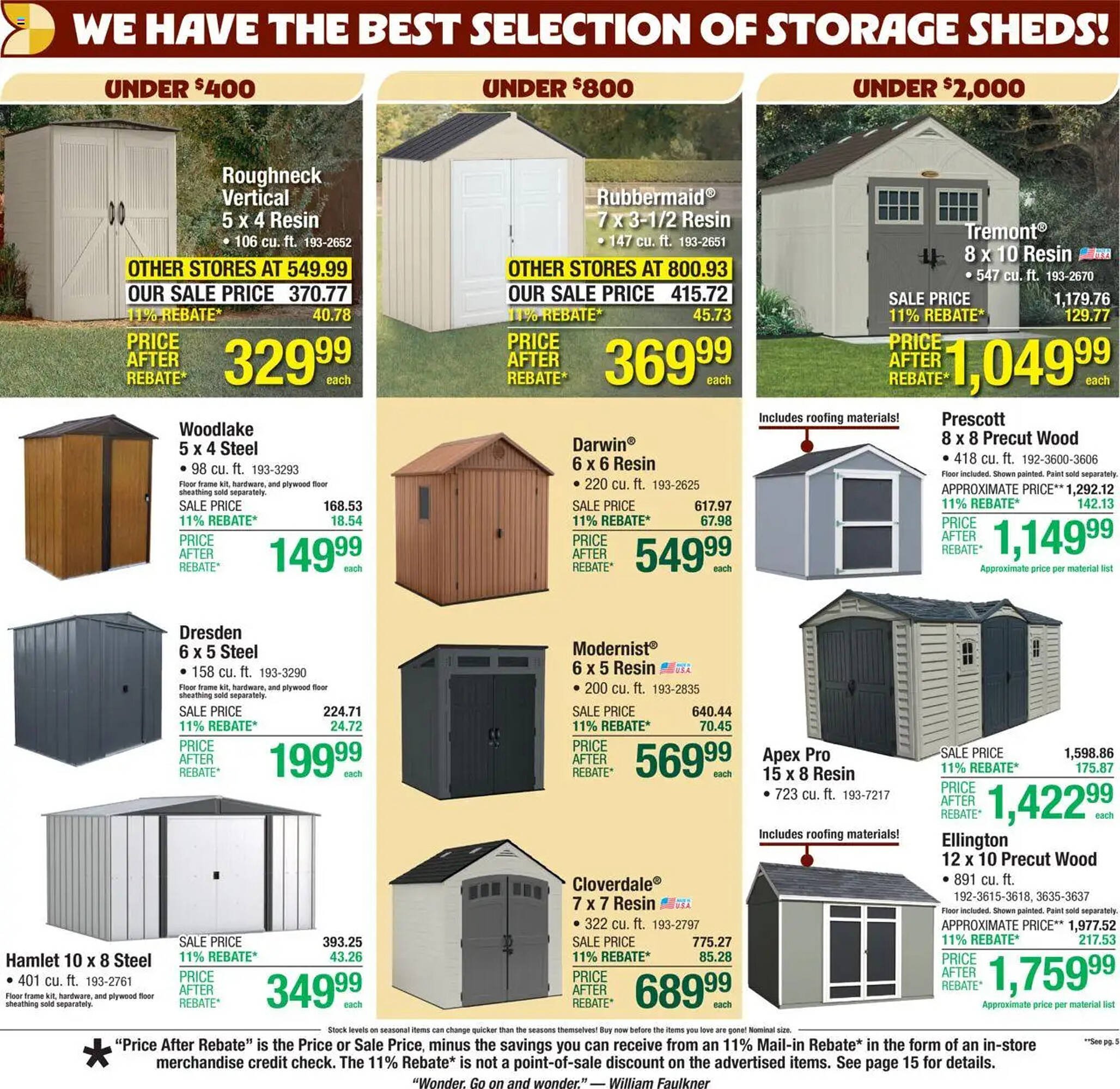 Menards weekly ad (2025-10-15 - 2025-10-21) | 4