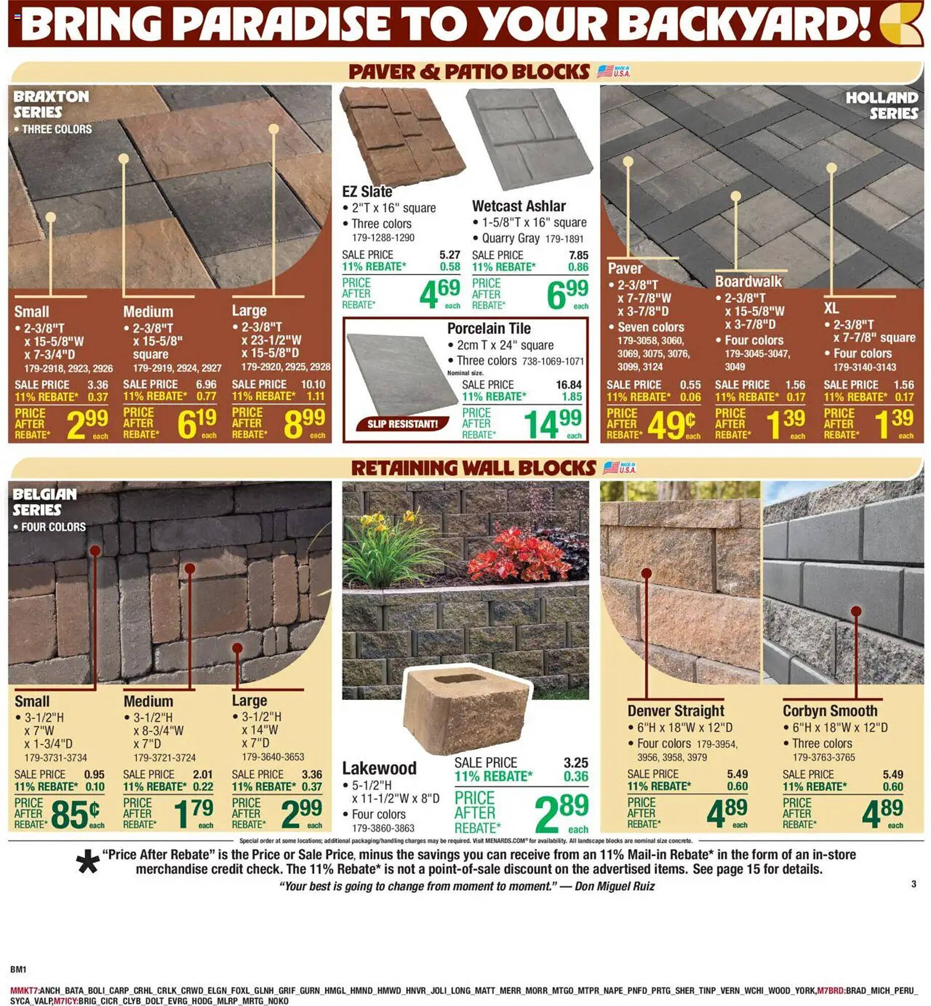 Menards weekly ad (2025-10-15 - 2025-10-21) | 5