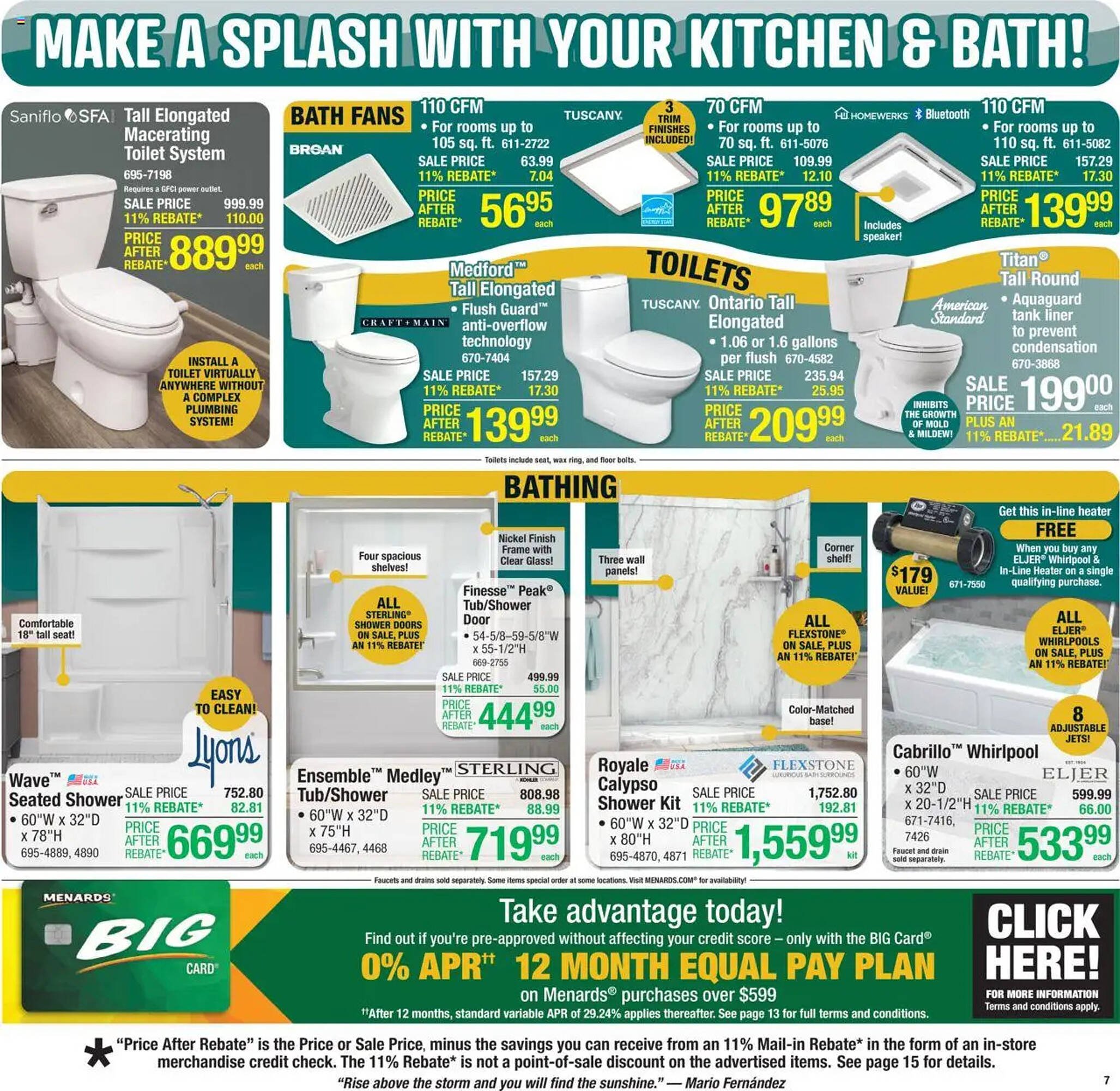 Menards weekly ad (2025-10-15 - 2025-10-21) | 10