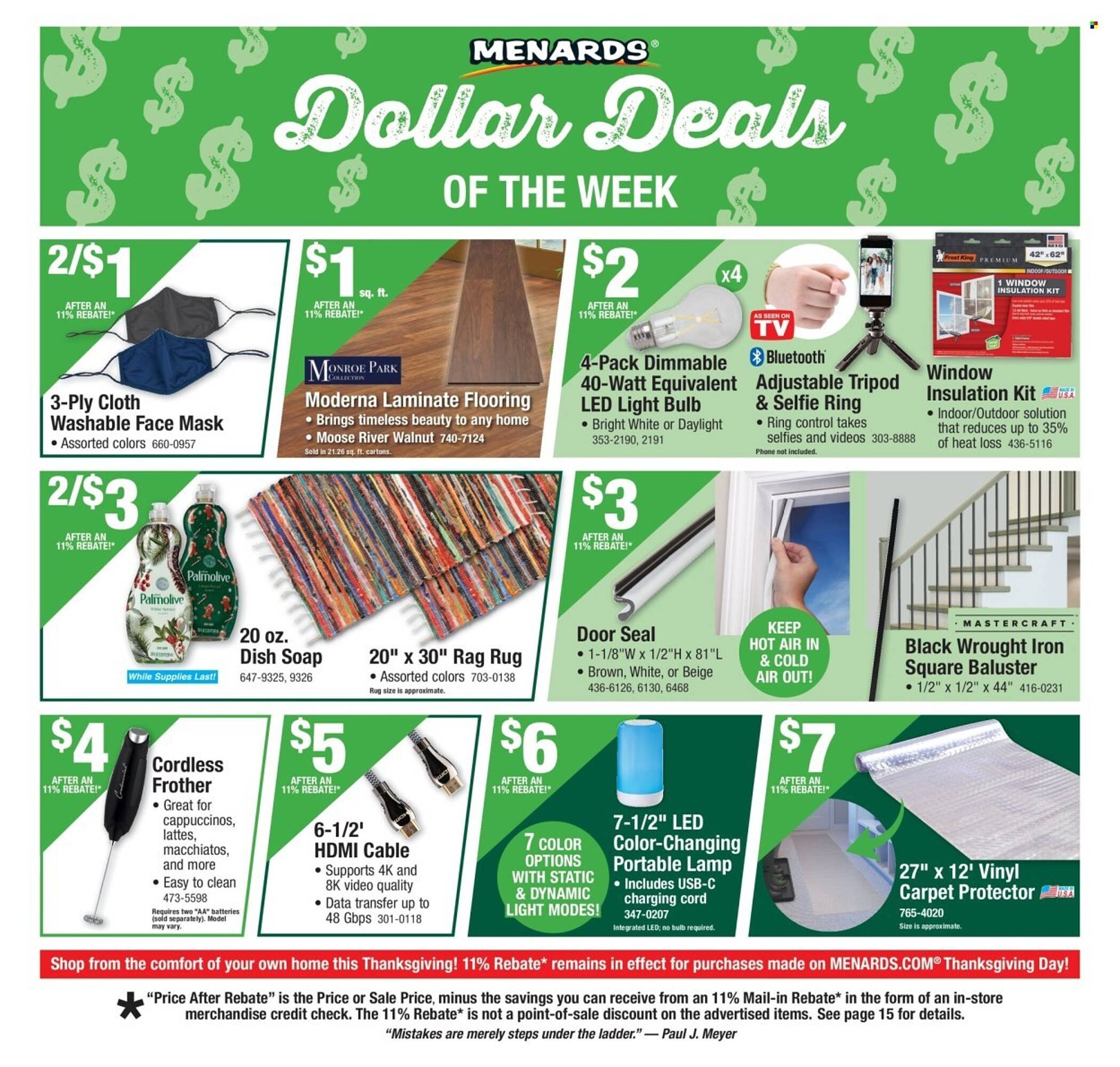Menards weekly ad (2025-11-13 - 2025-11-27) | 2