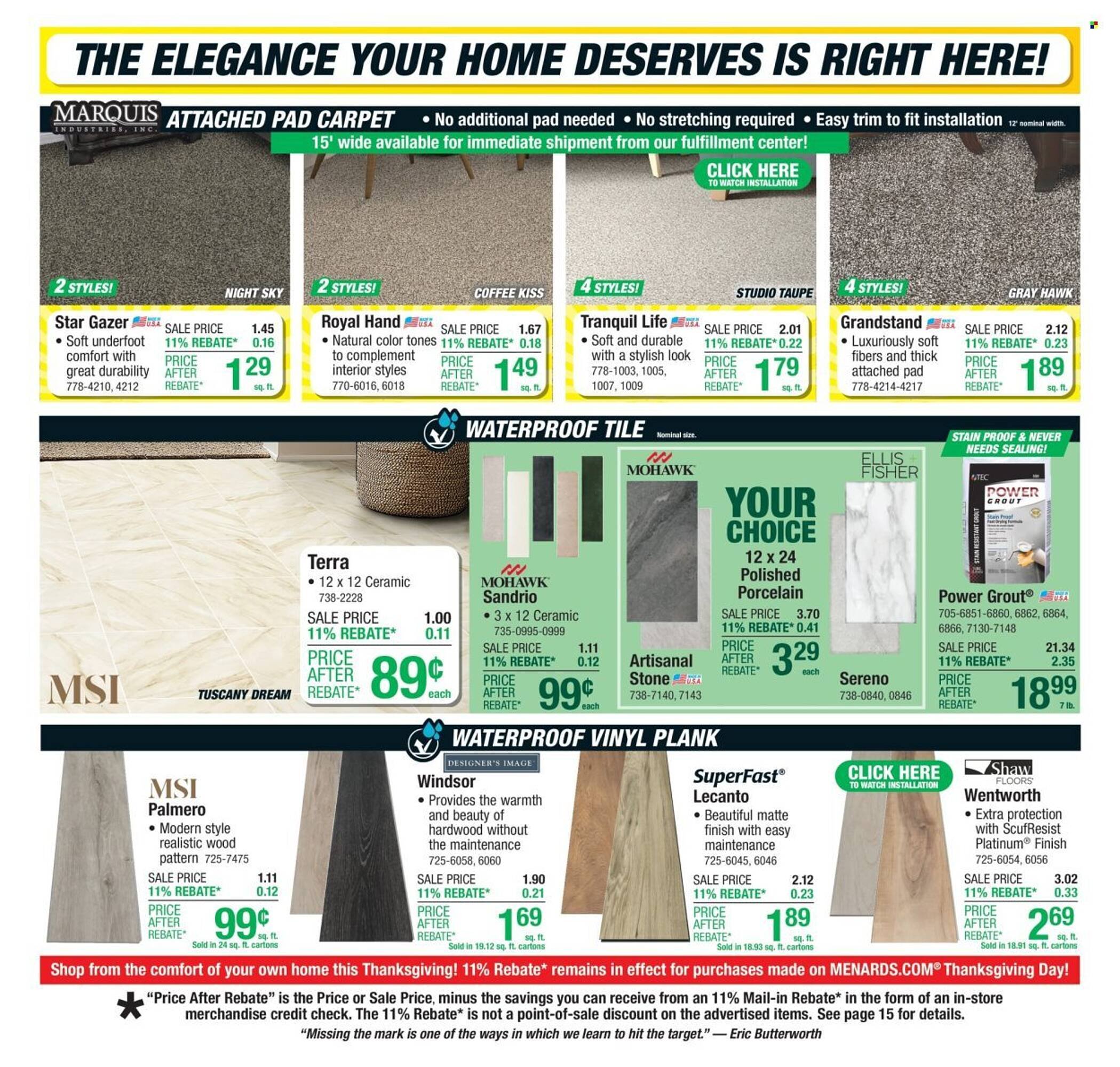 Menards weekly ad (2025-11-13 - 2025-11-27) | 19
