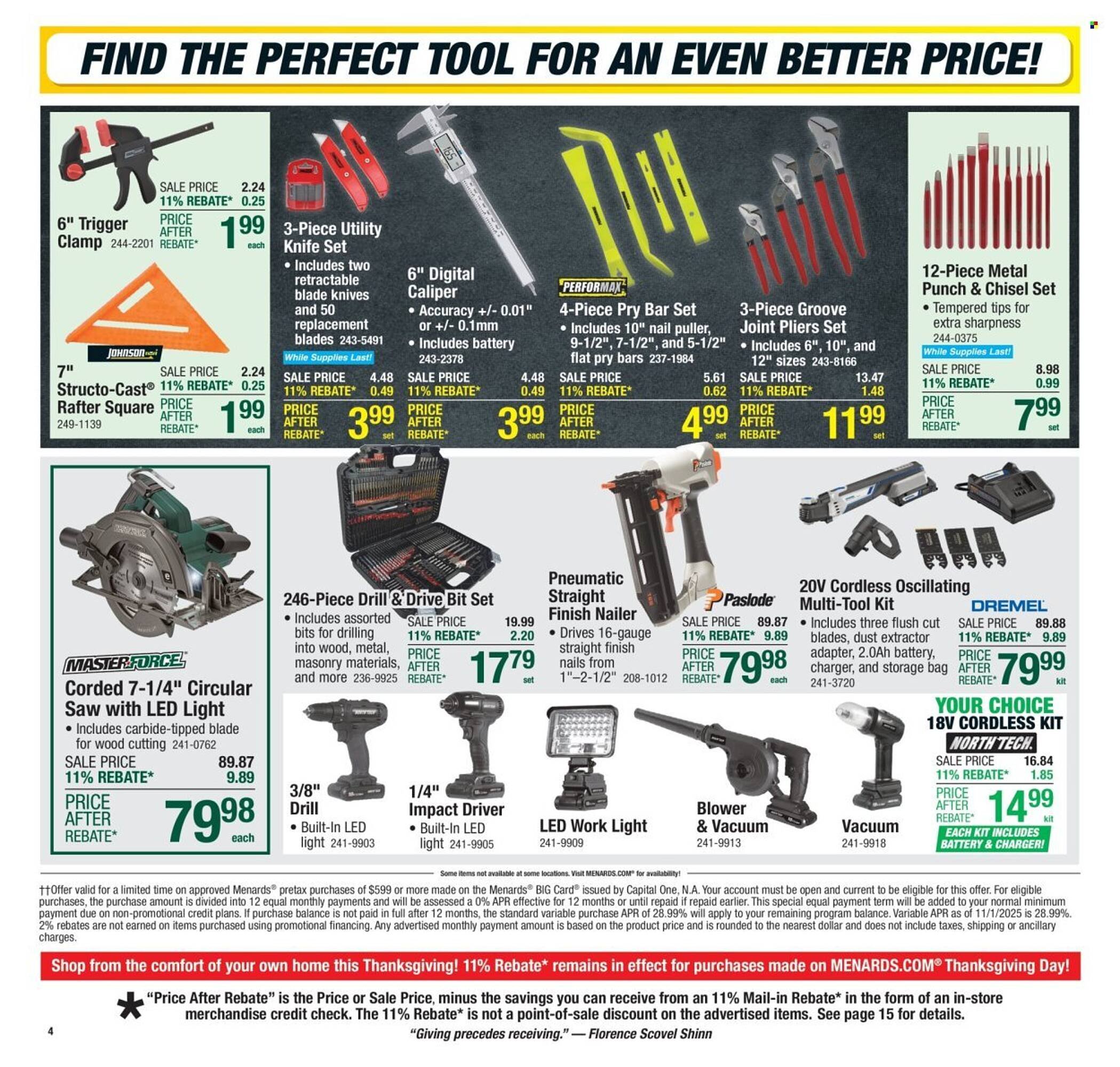 Menards weekly ad (2025-11-13 - 2025-11-27) | 5