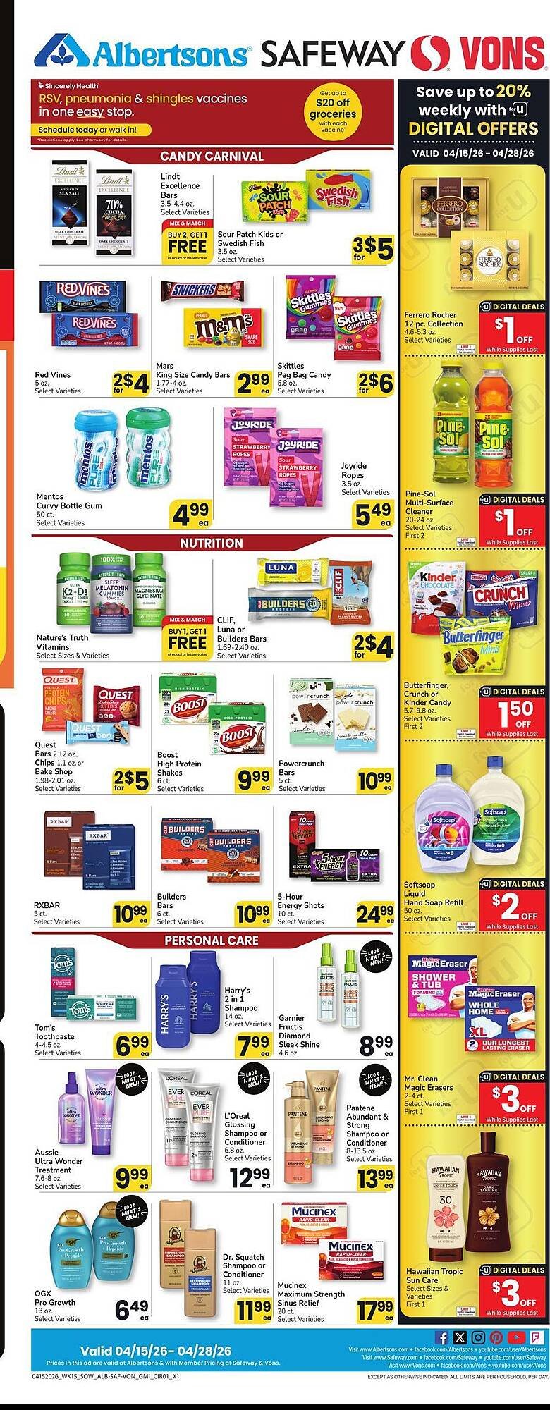 Safeway weekly ad