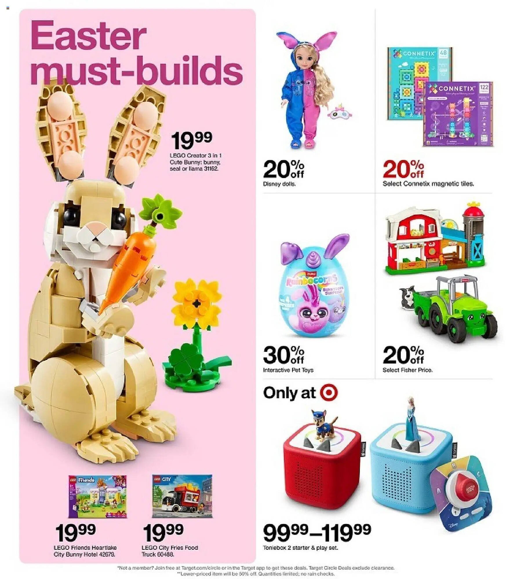 Target weekly ad