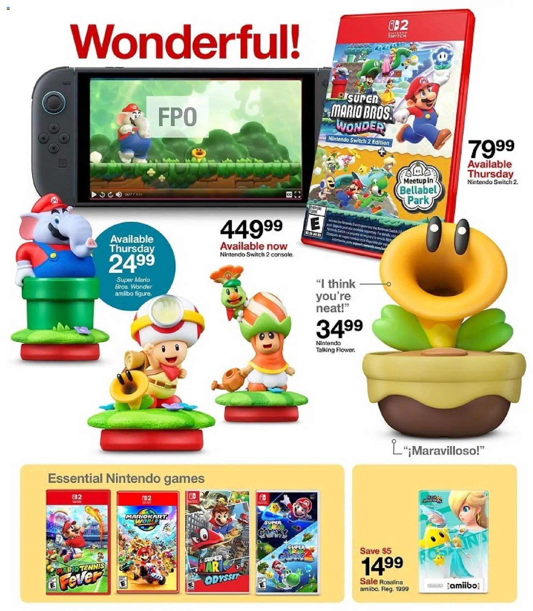 Target weekly ad