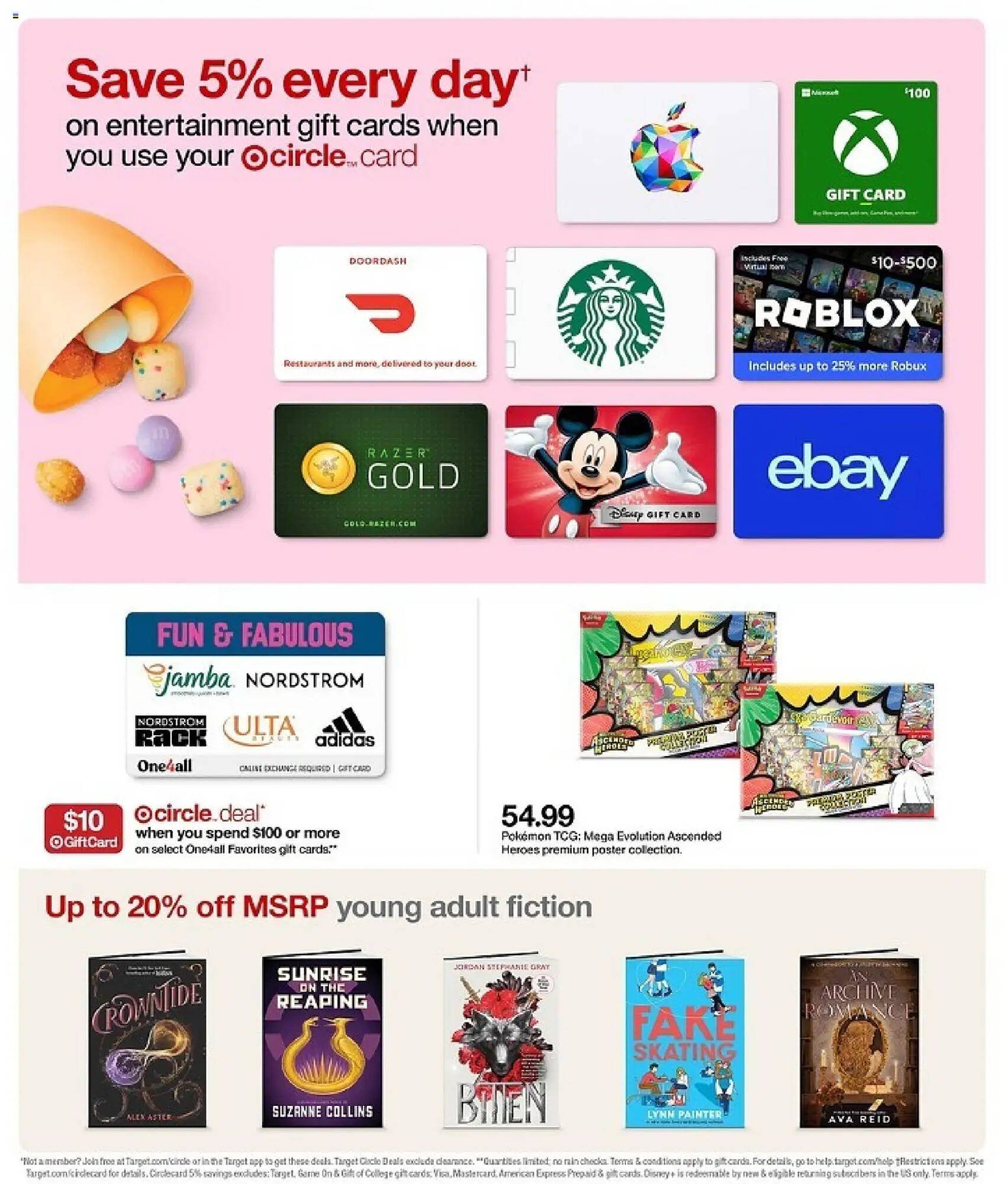 Target weekly ad