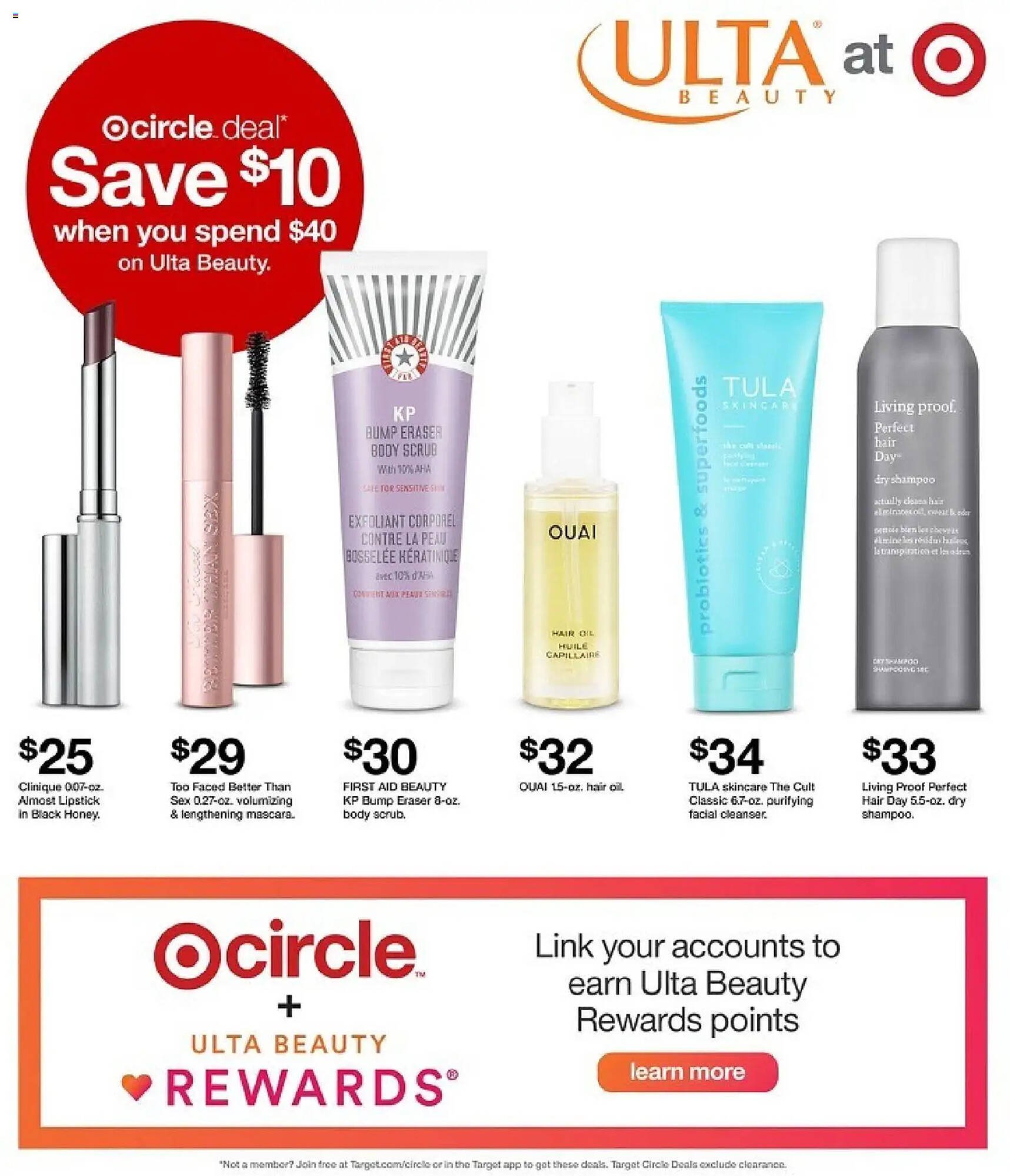 Target weekly ad