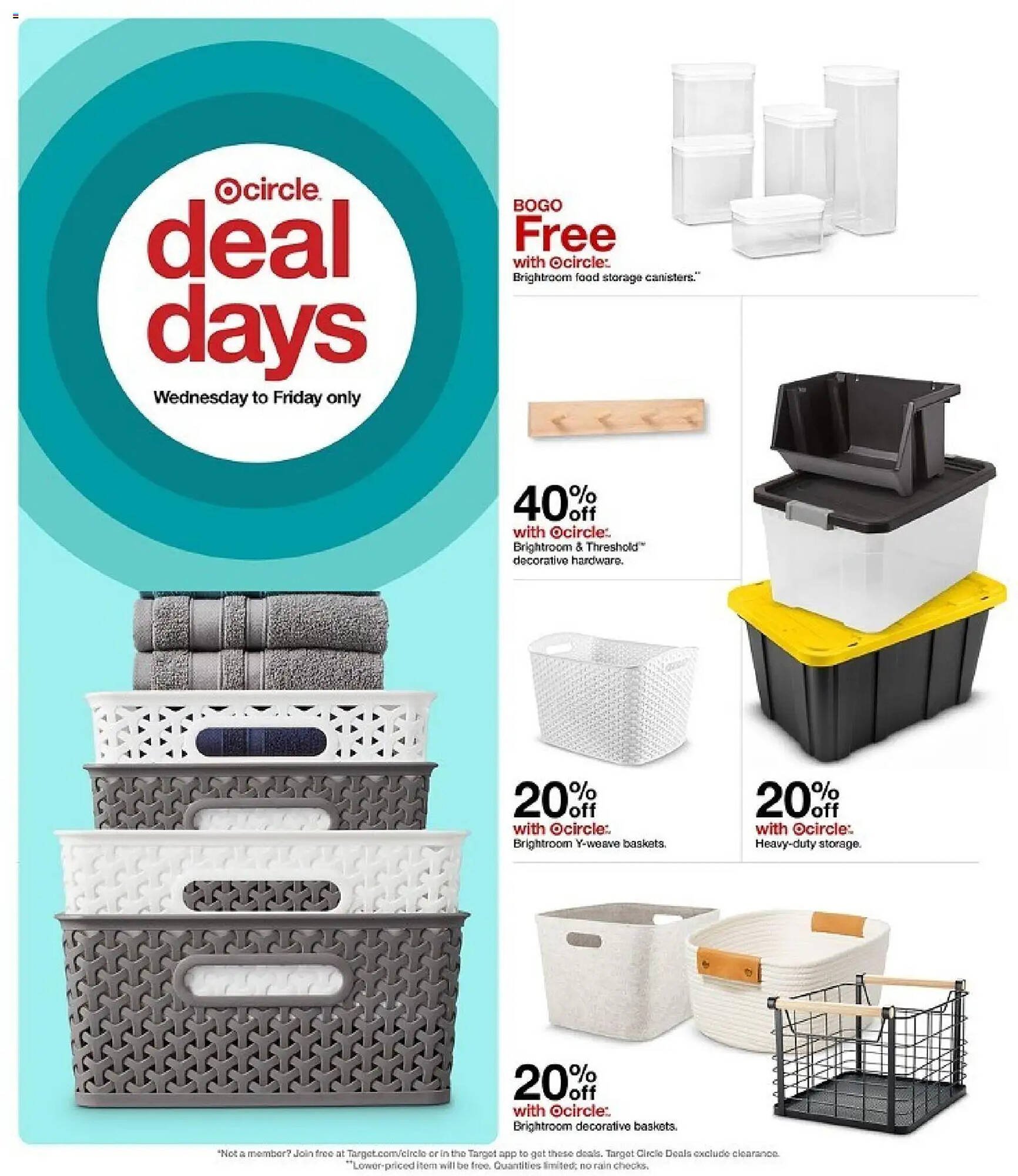 Target weekly ad