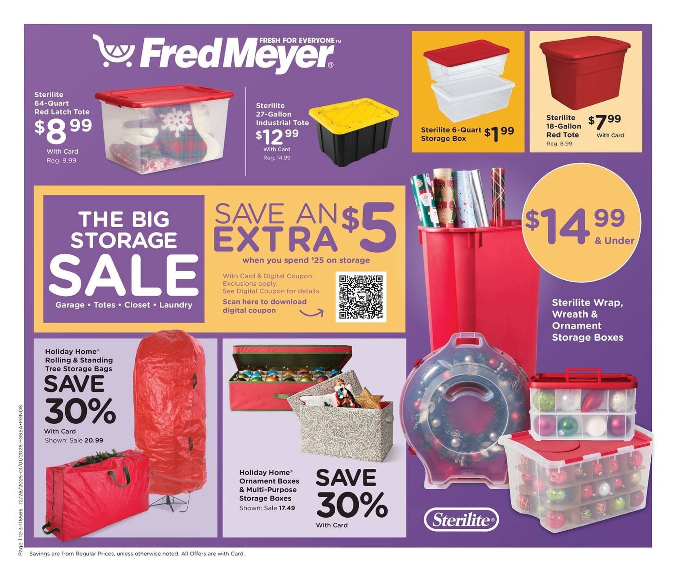 Fred Meyer weekly ad