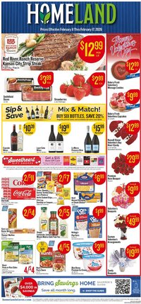 Homeland Market weekly ad