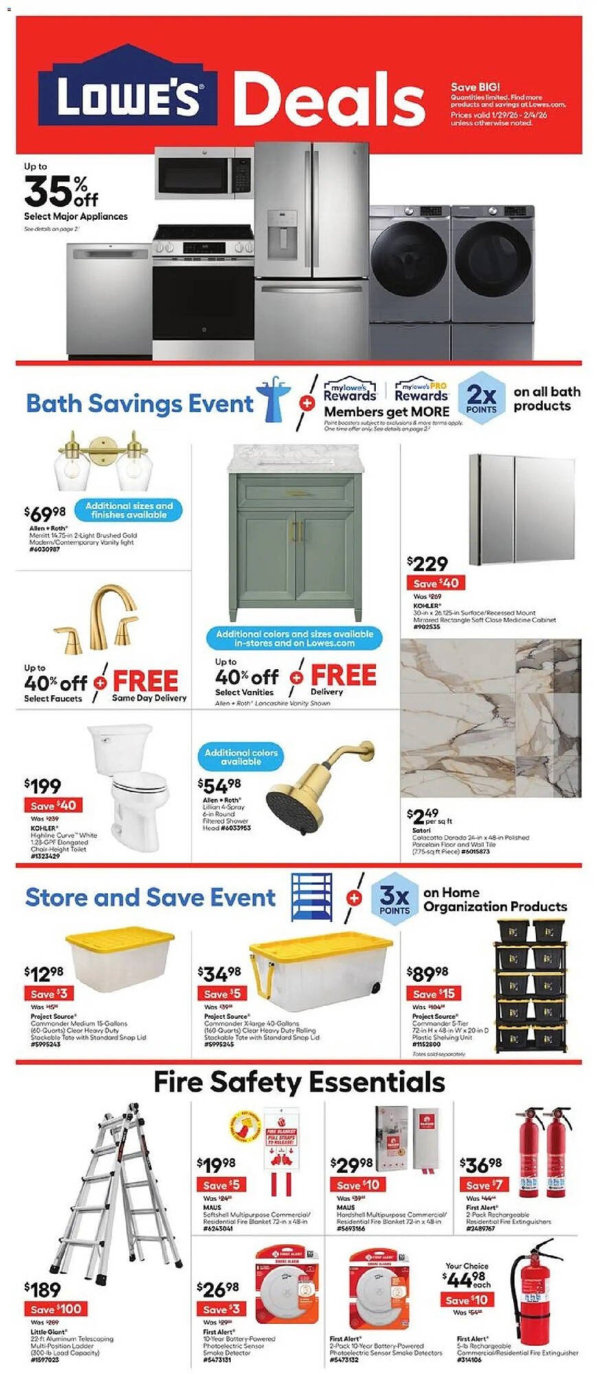 Lowe's weekly ad