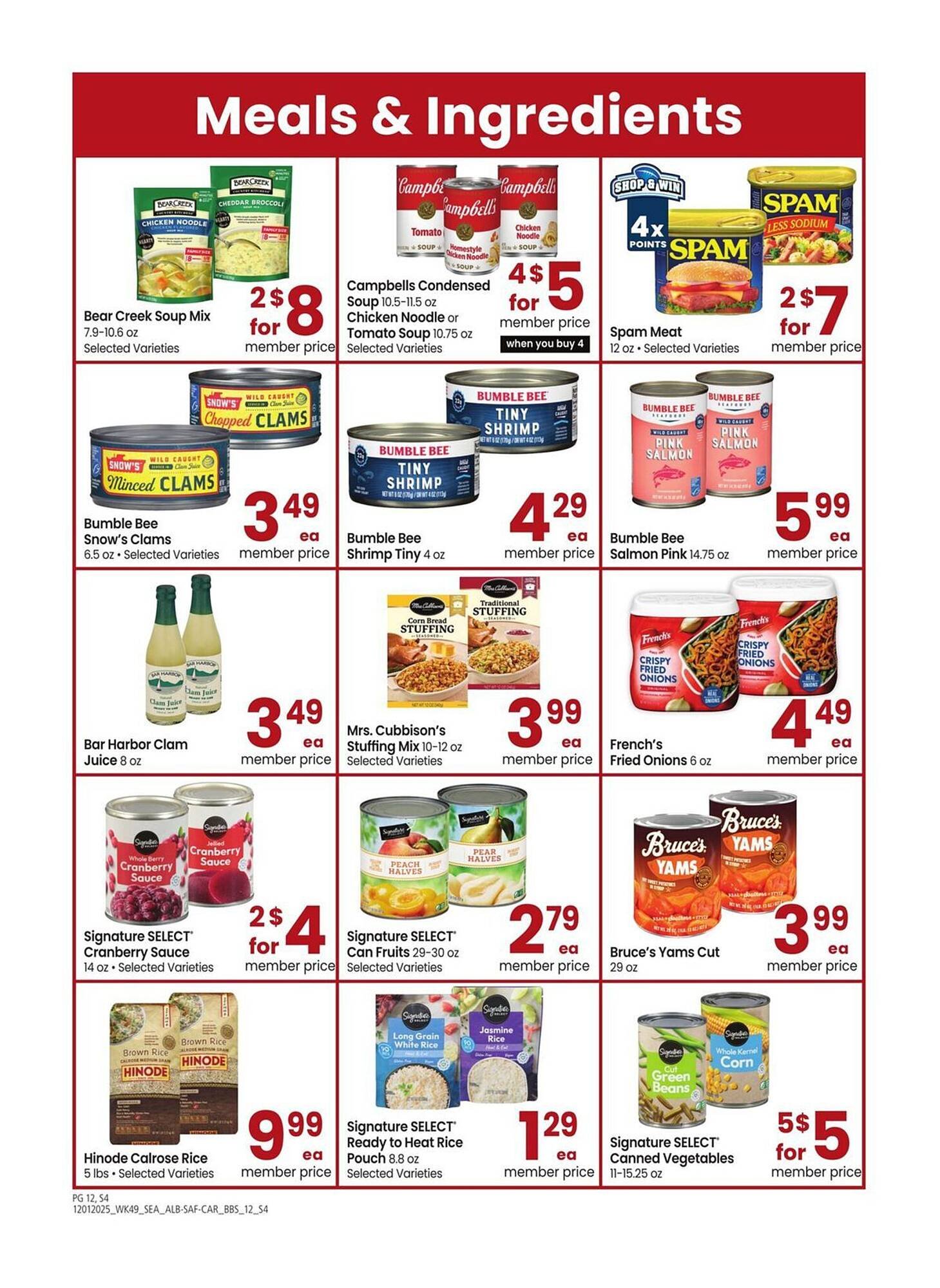 Safeway weekly ad