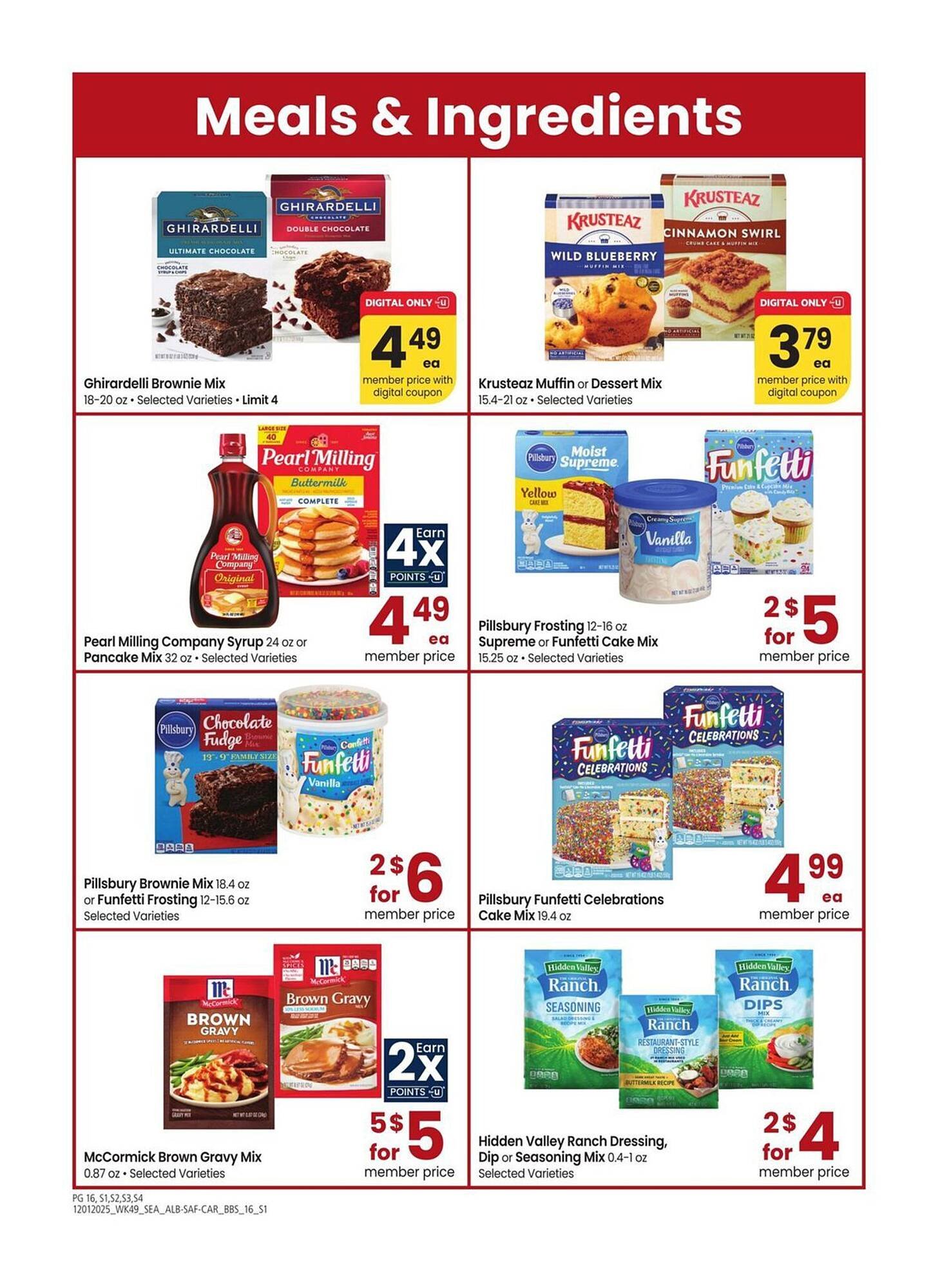 Safeway weekly ad