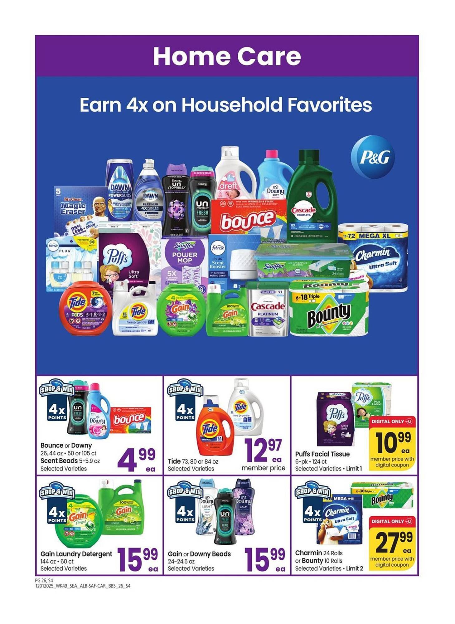 Safeway weekly ad