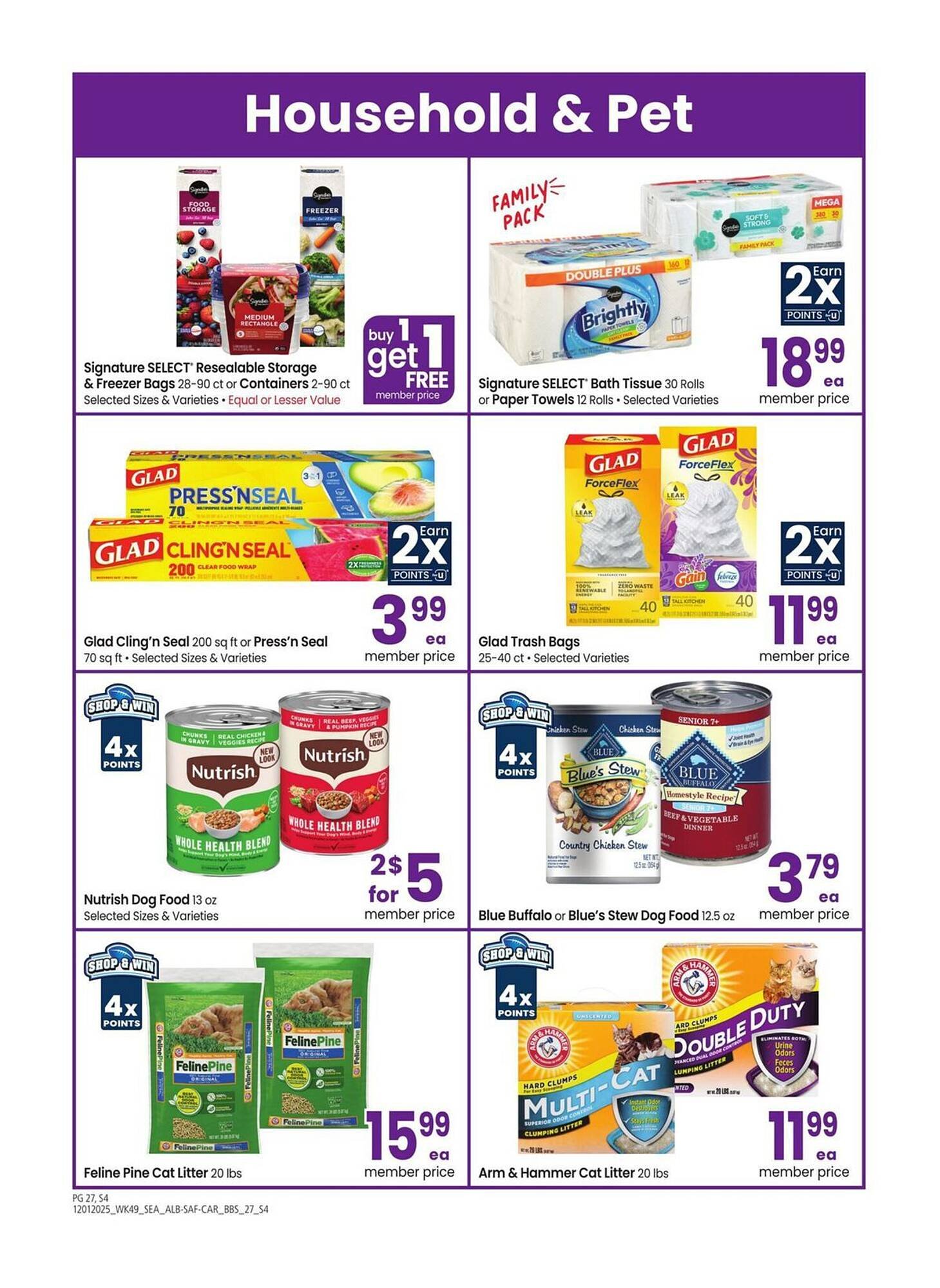 Safeway weekly ad