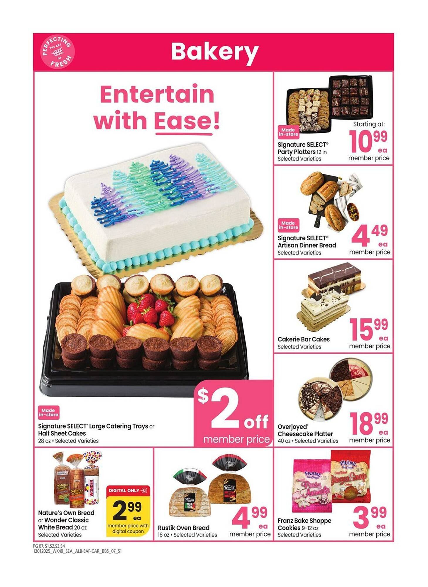 Safeway weekly ad