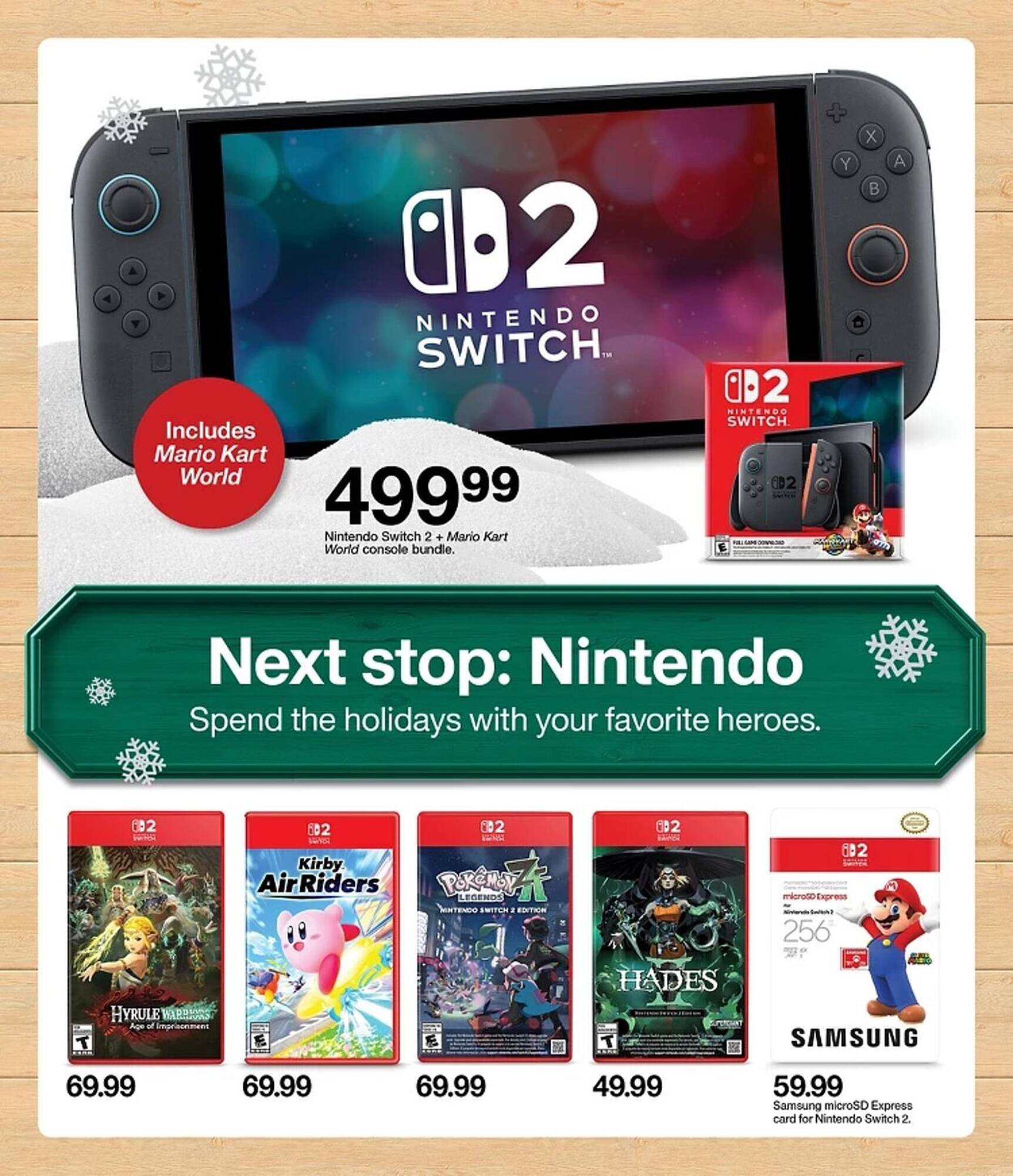 Target weekly ad