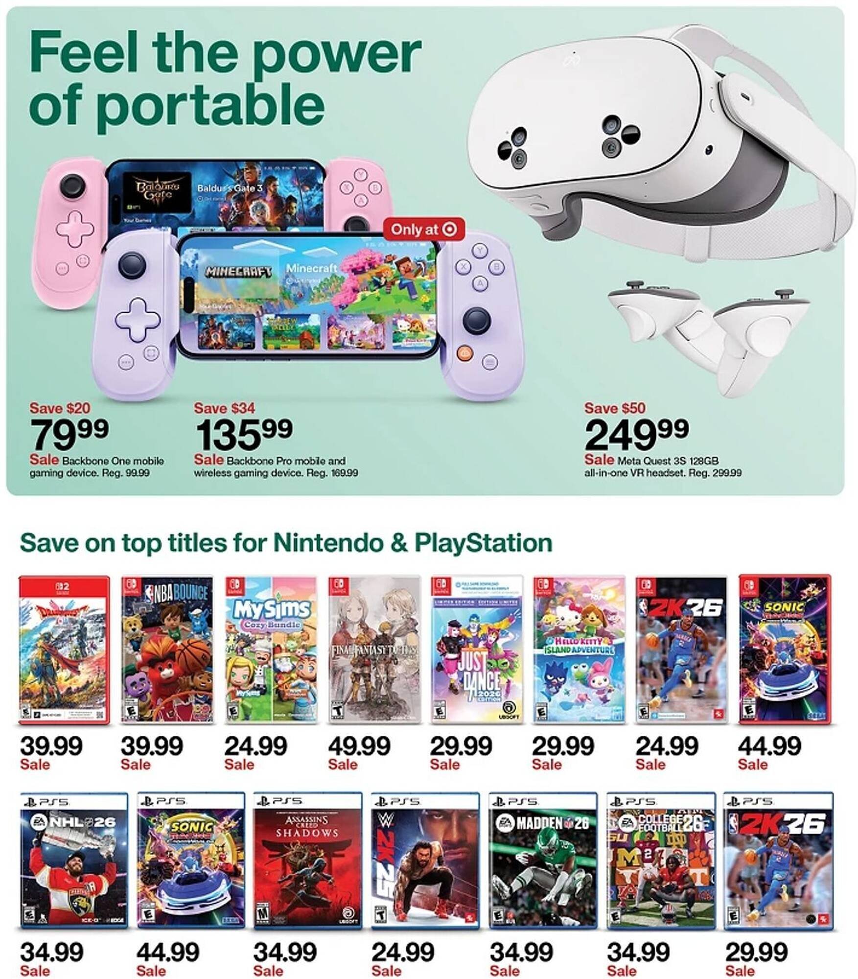 Target weekly ad