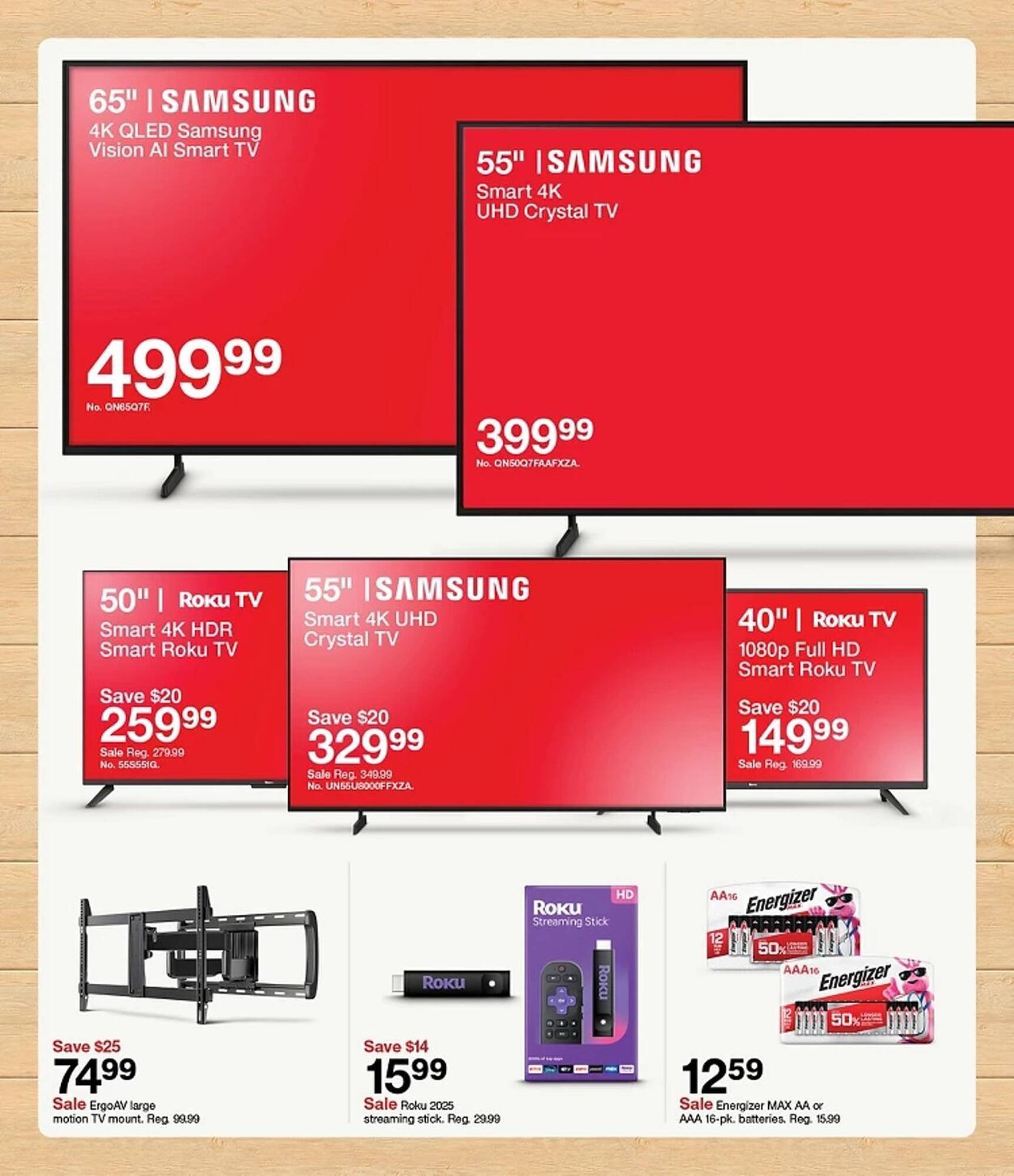 Target weekly ad
