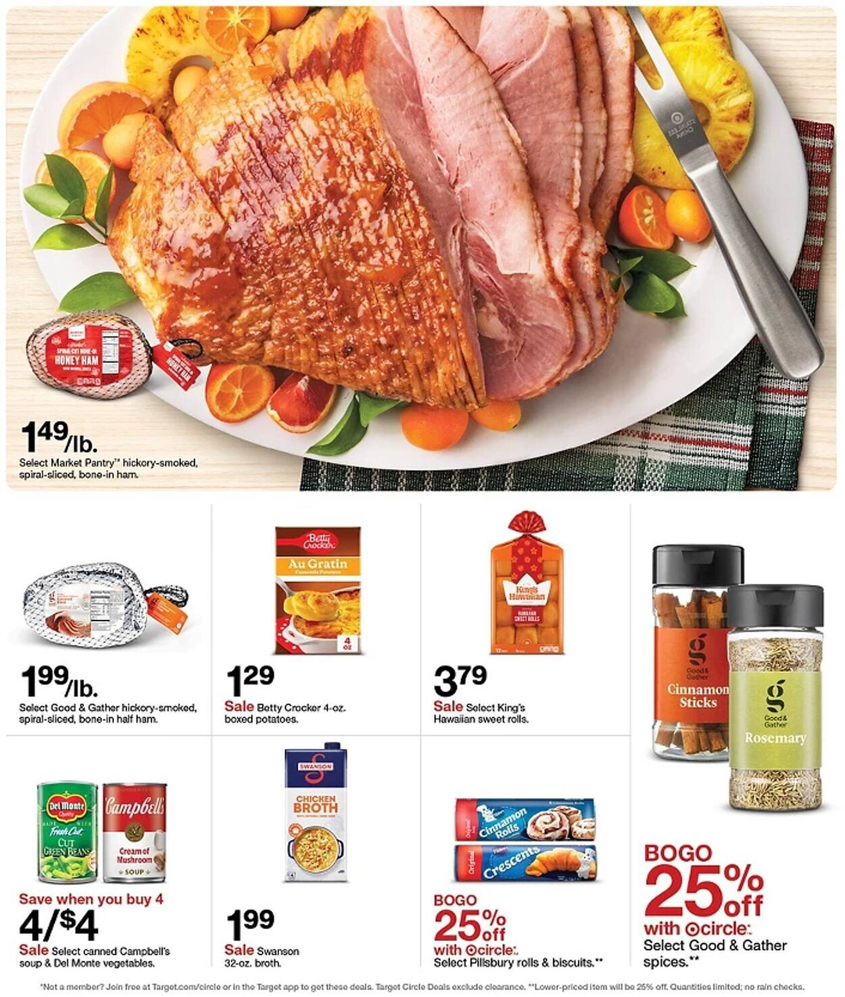 Target weekly ad
