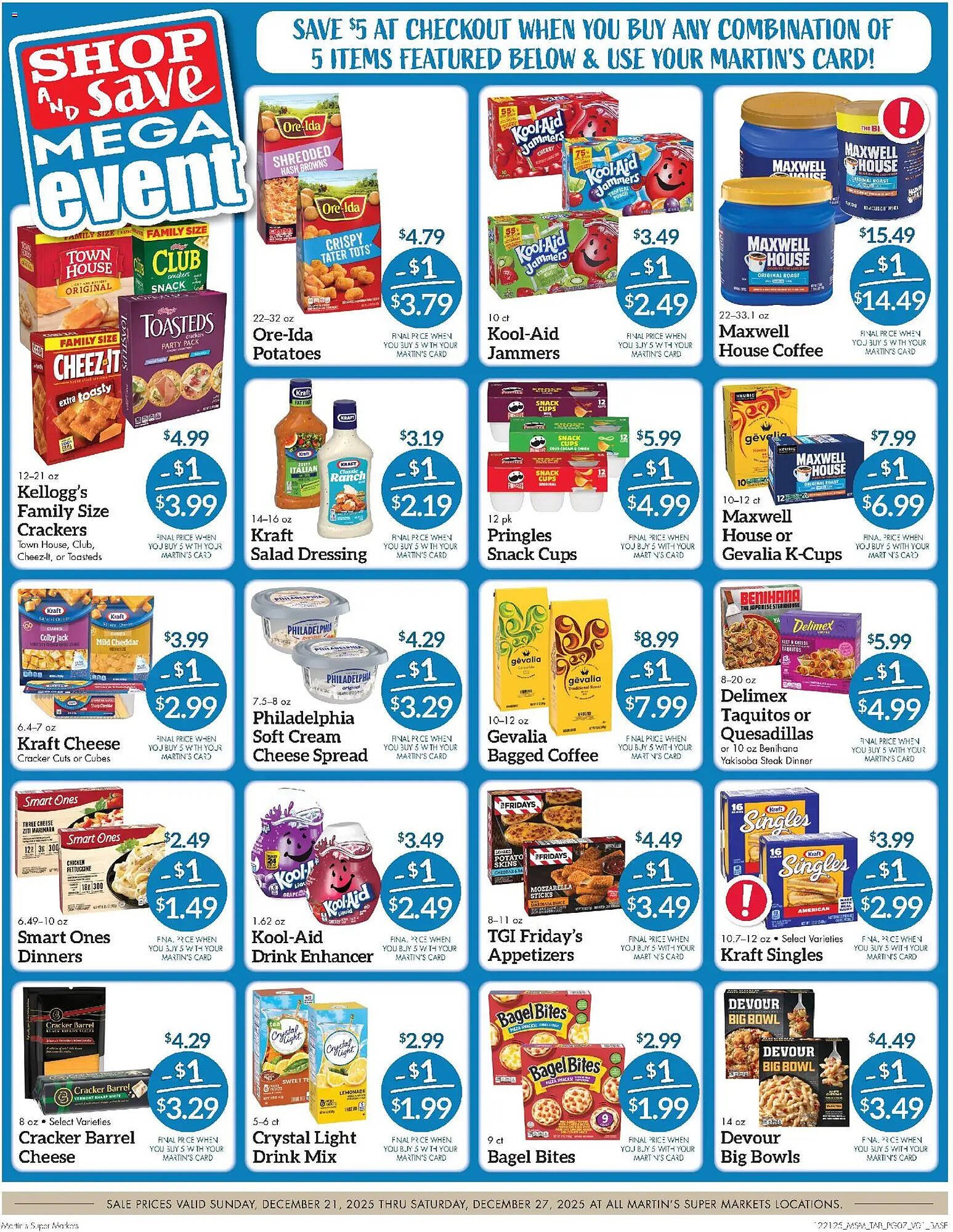 Martin's weekly ad