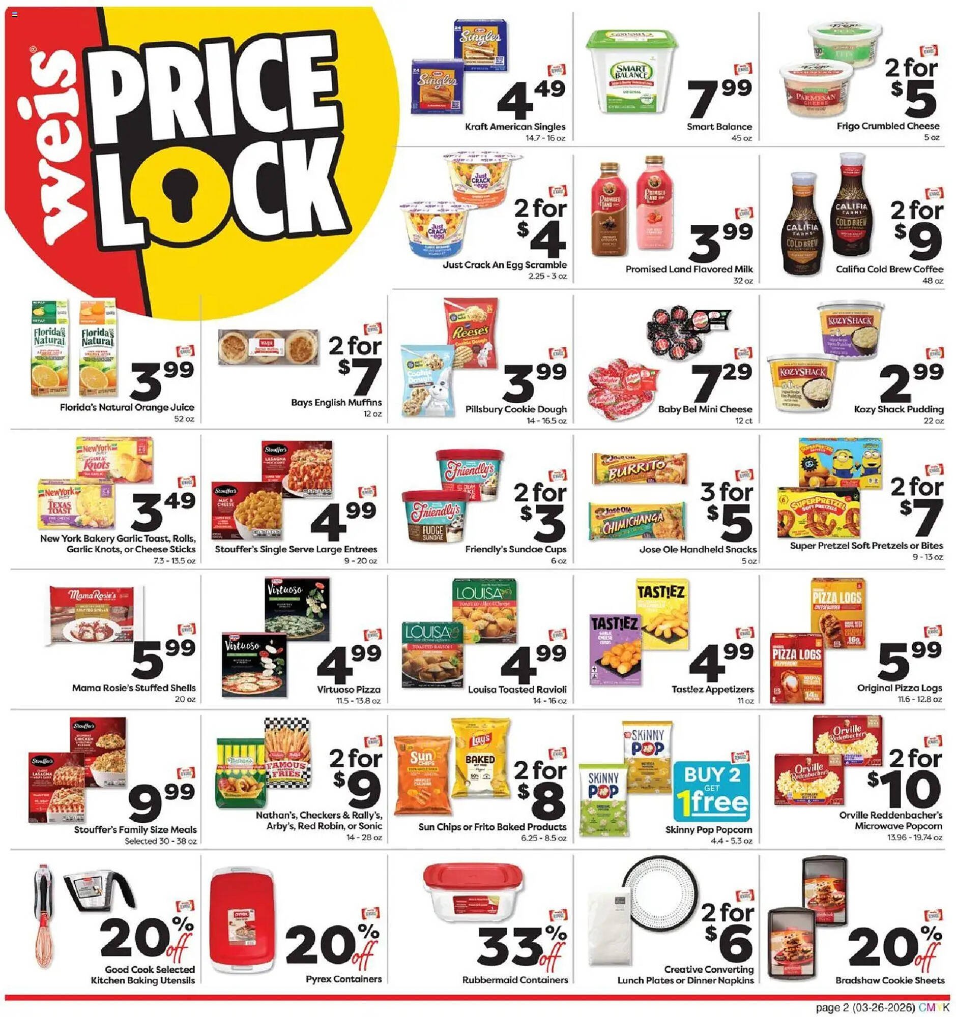 Weis Markets weekly ad