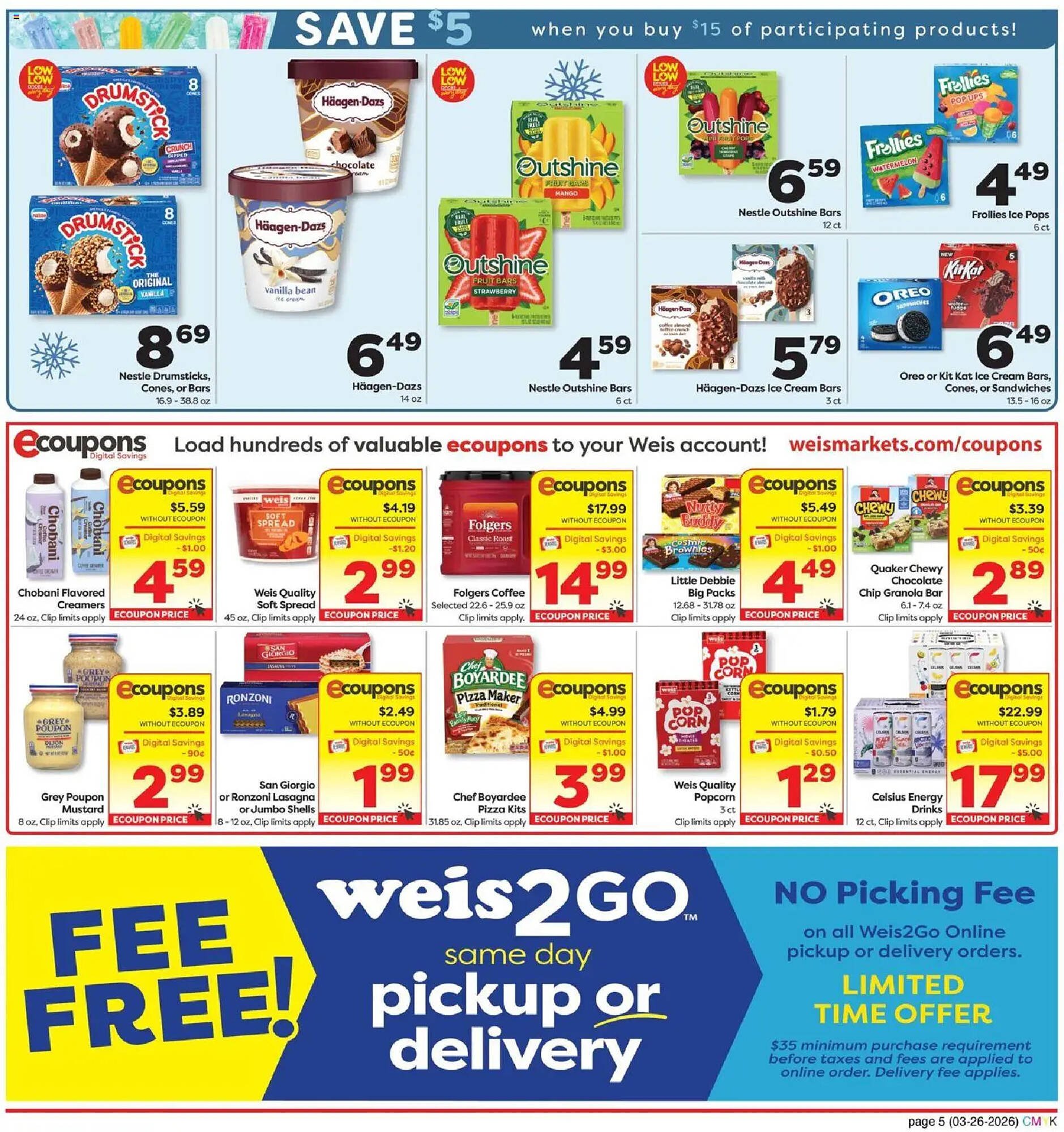 Weis Markets weekly ad
