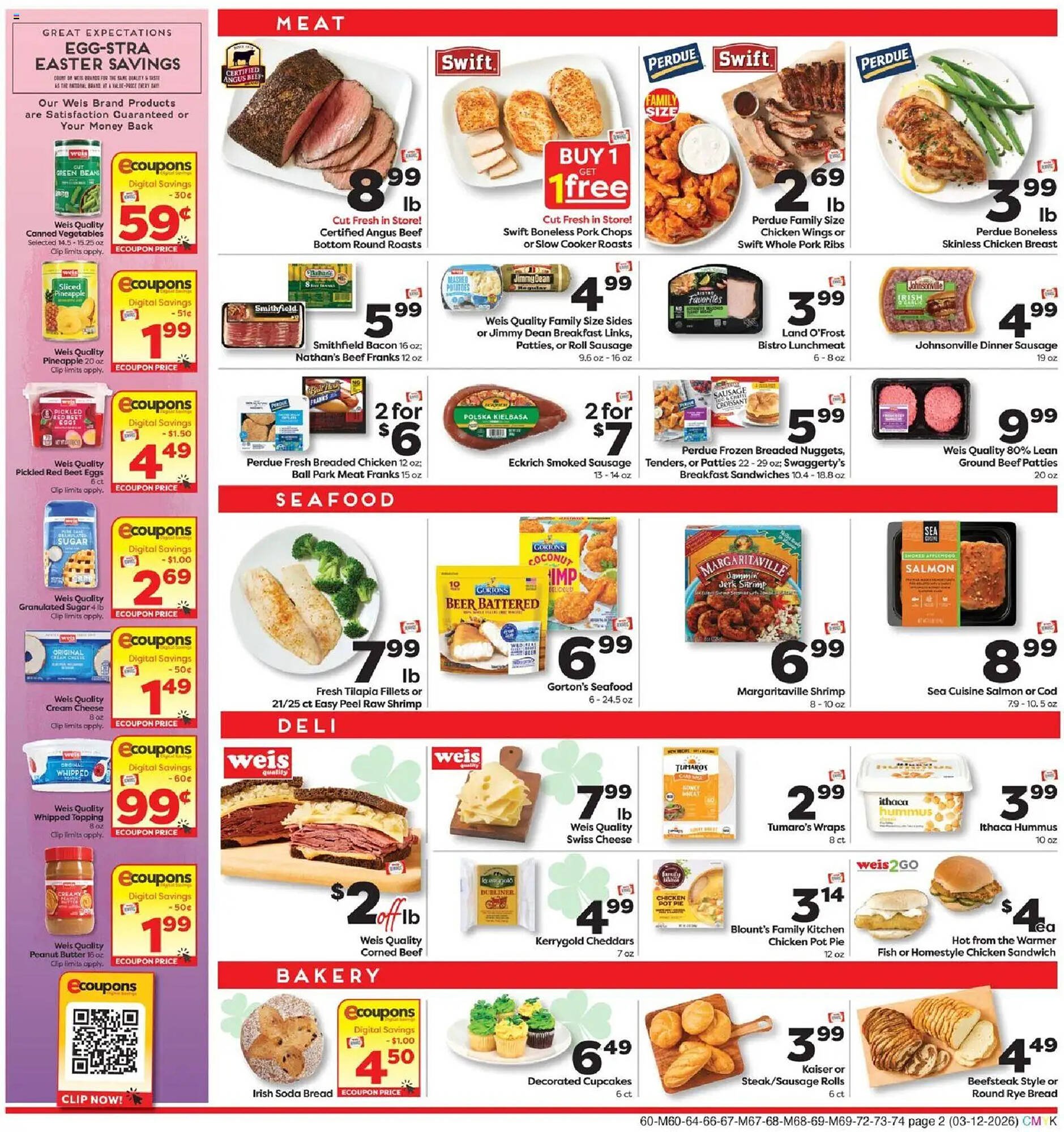 Weis Markets weekly ad