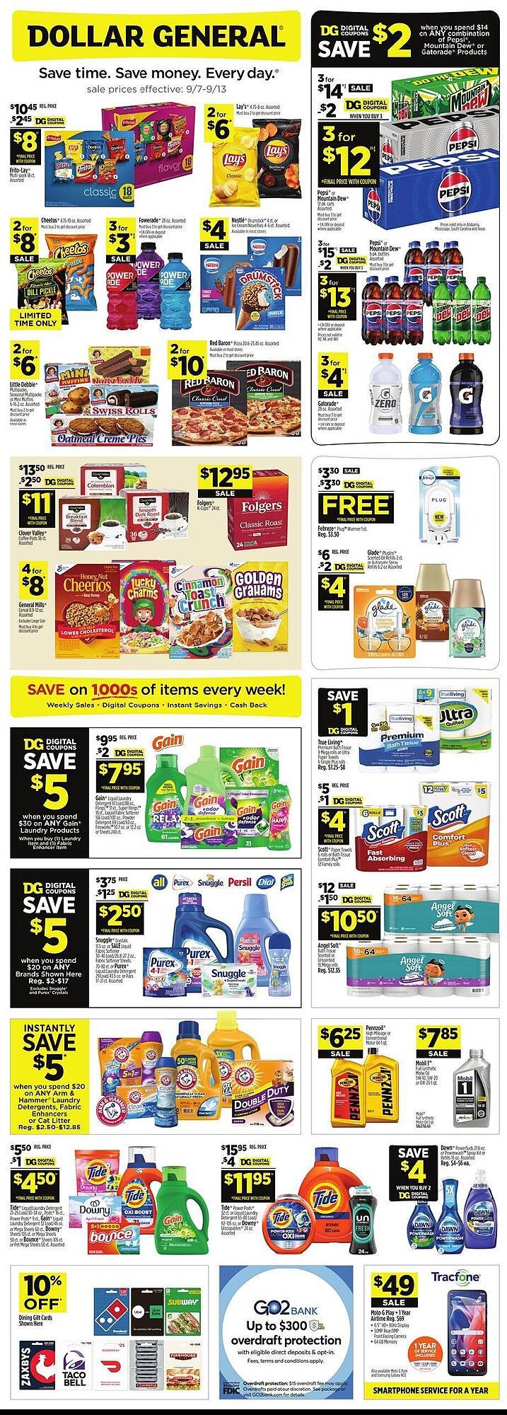 Dollar General weekly ad (2025-09-07 - 2025-09-13) | 1
